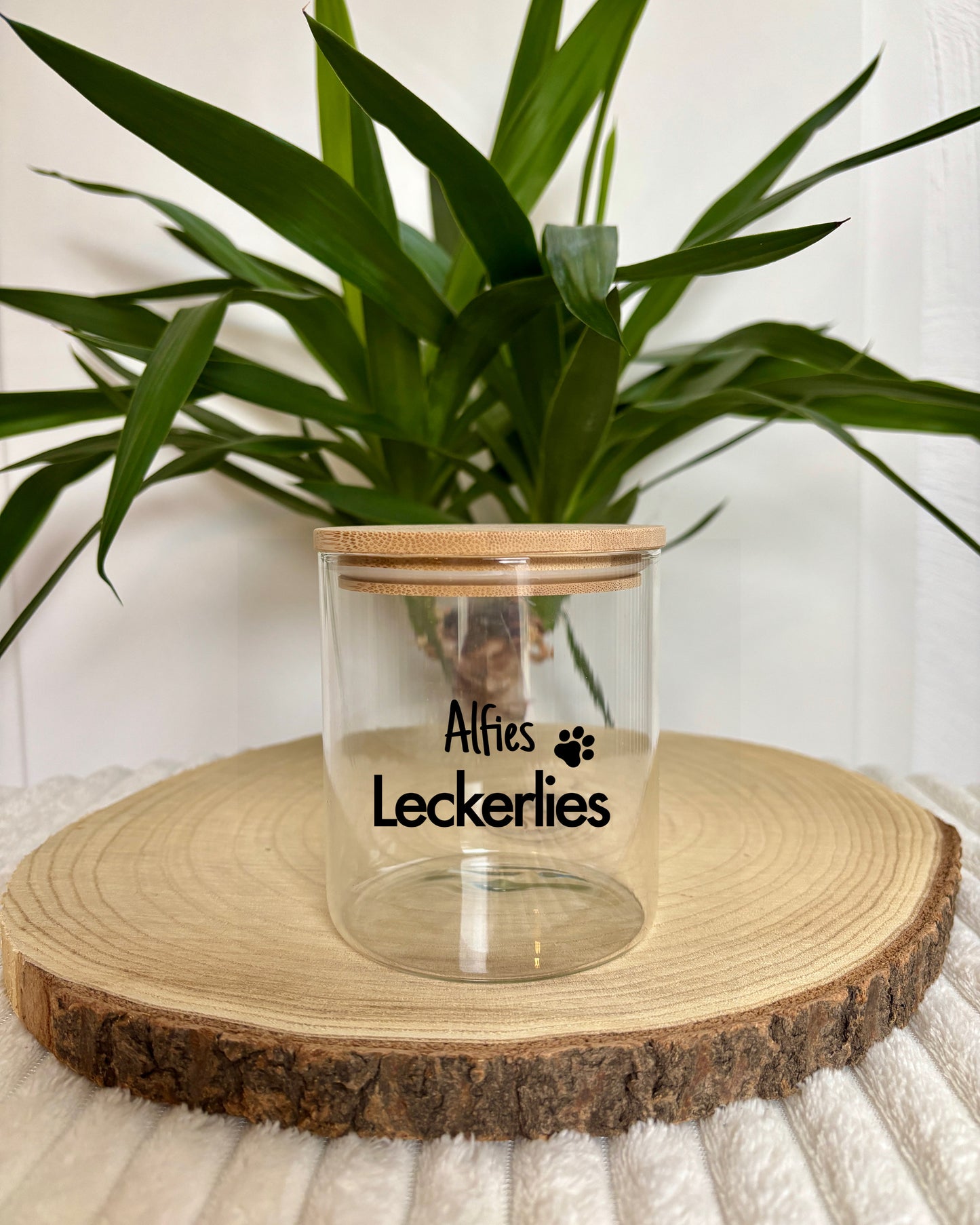 Leckerlieglas personalisiert