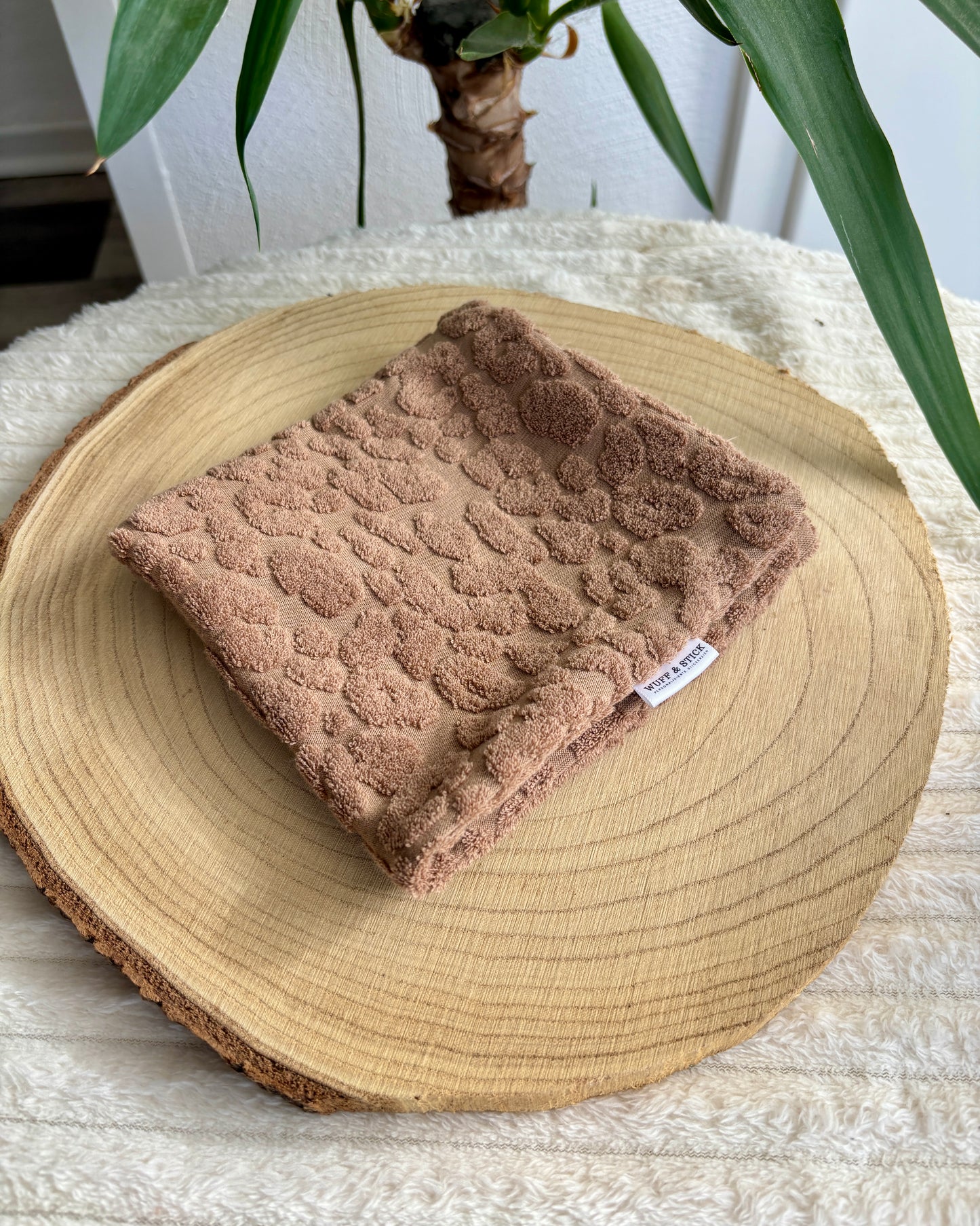 Pfötchentuch „Leo Brown“ Bambus Frottee