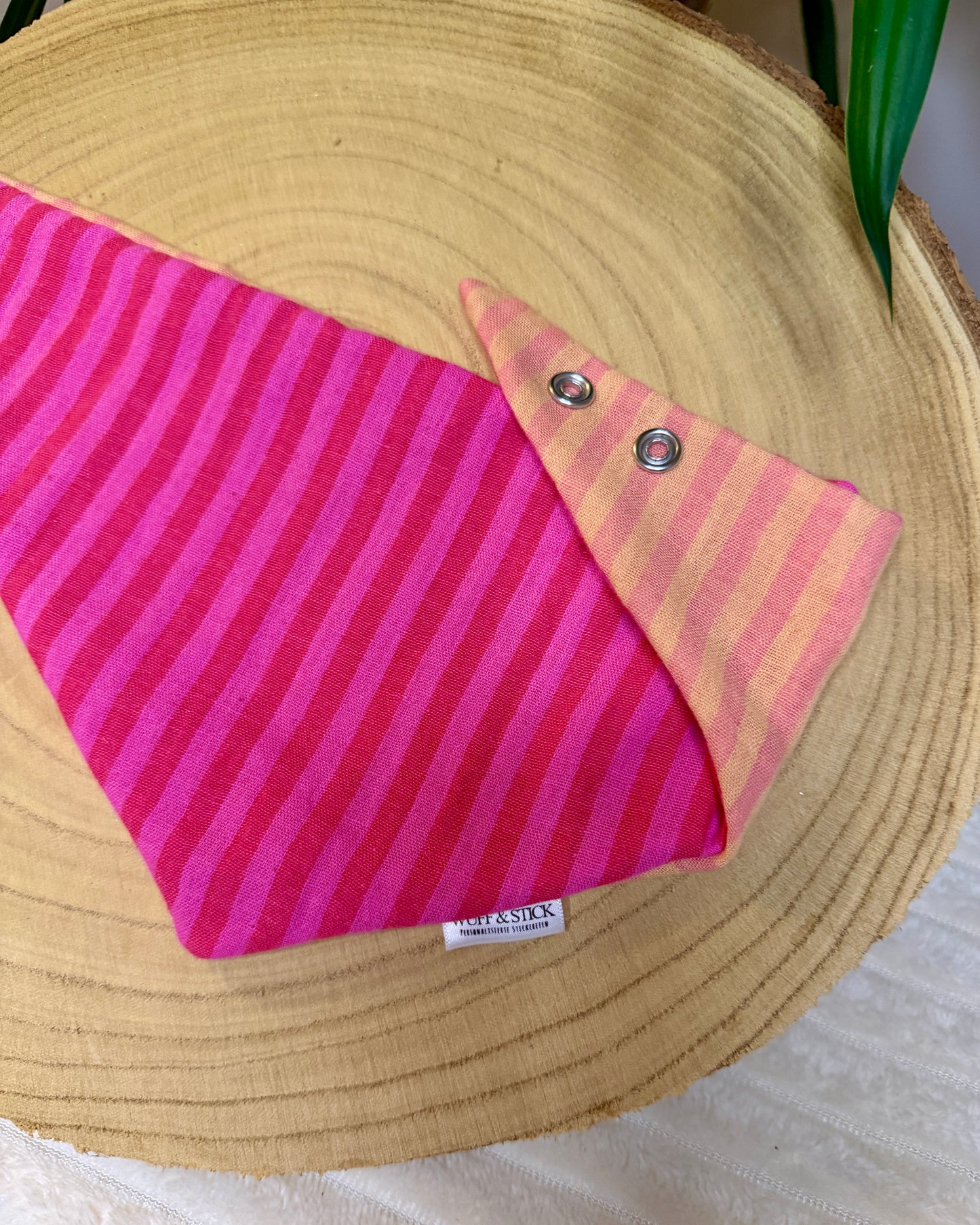 Wendehalstuch Musselin „Summer Stripe“