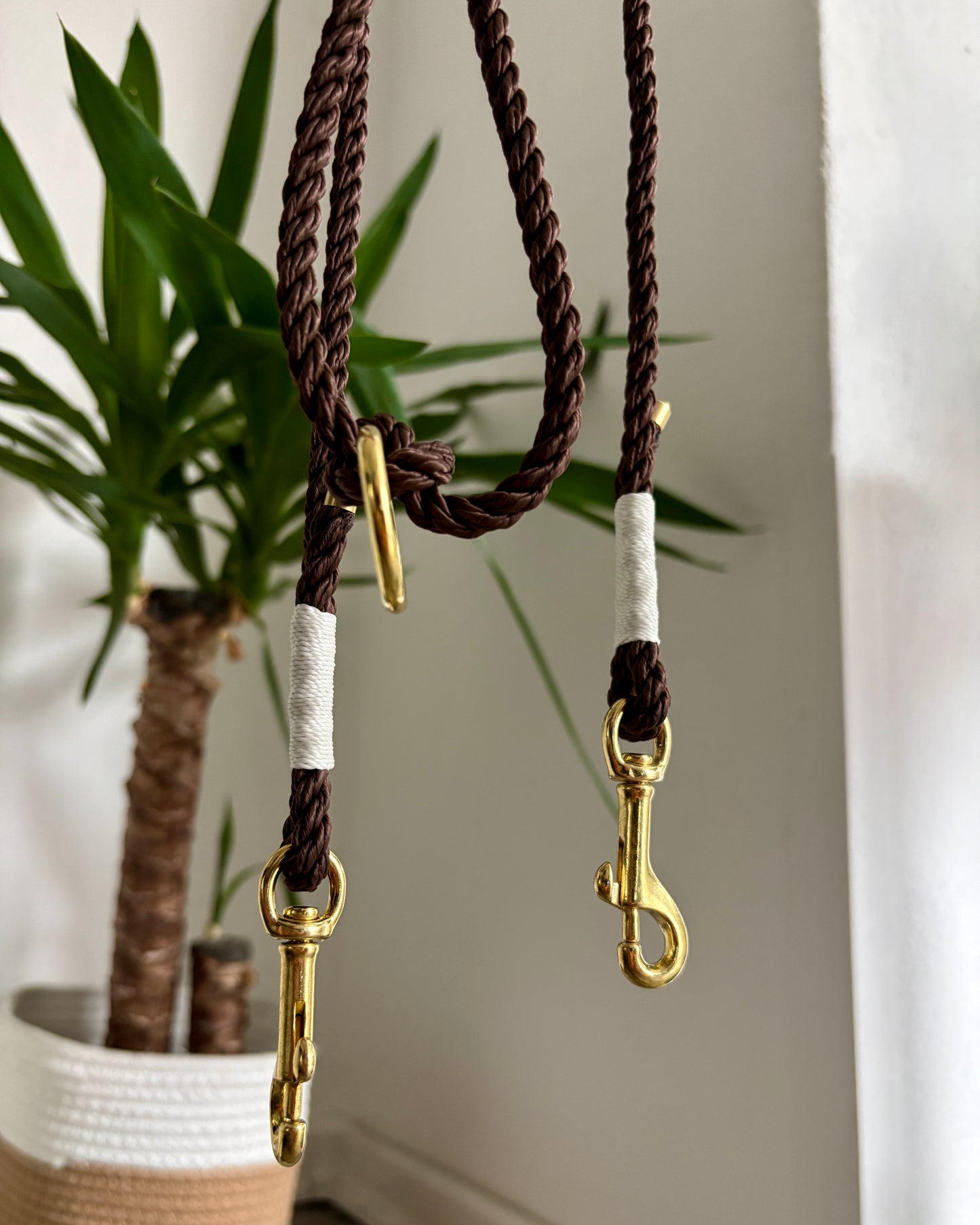 Standardleine TwistTau Braun