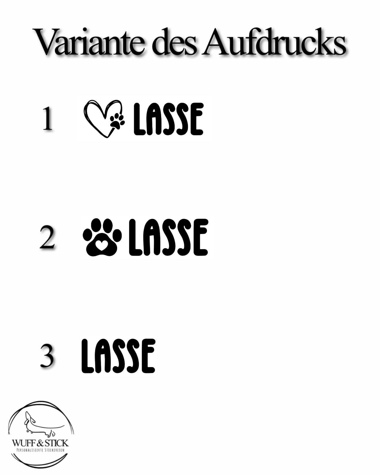 Futterdummy personalisierbar