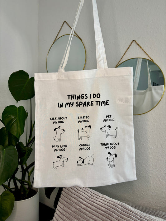 Einkaufstasche „Things I Do In My Spare Time“