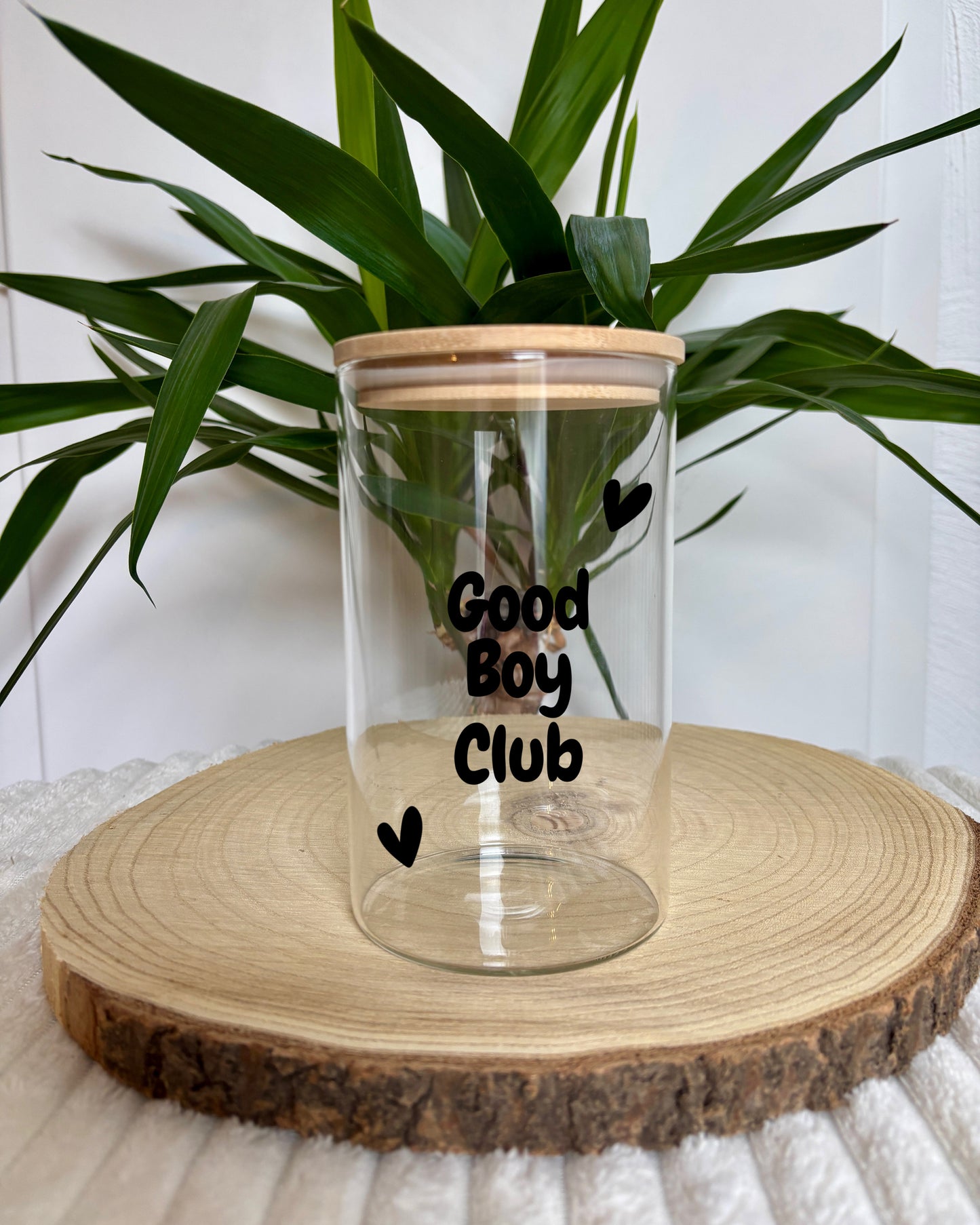 Leckerlieglas „Good Boy/Girl Club“