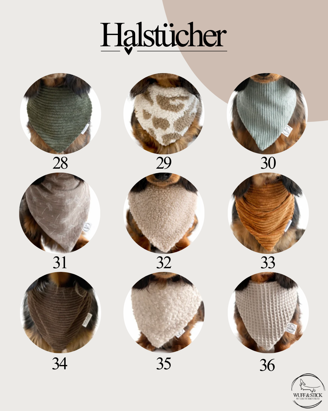 Halstuch 2er Set