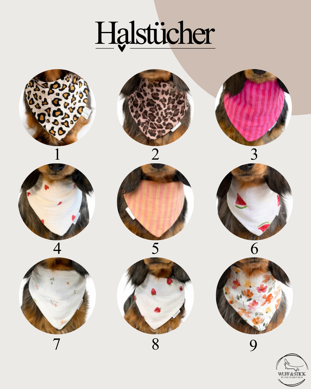 Halstuch 2er Set