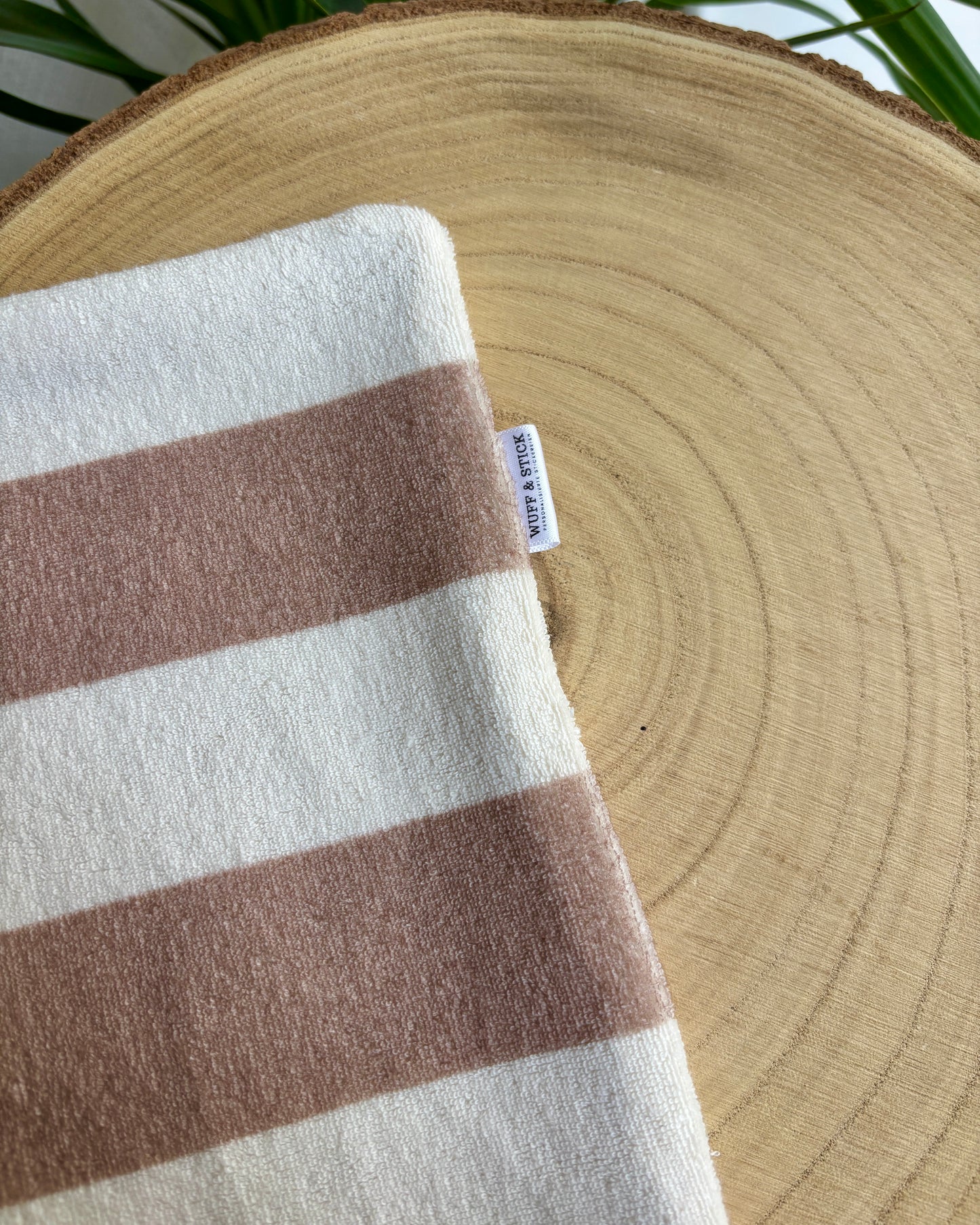 Pfötchentuch „Stripe“ Jersey Frottee
