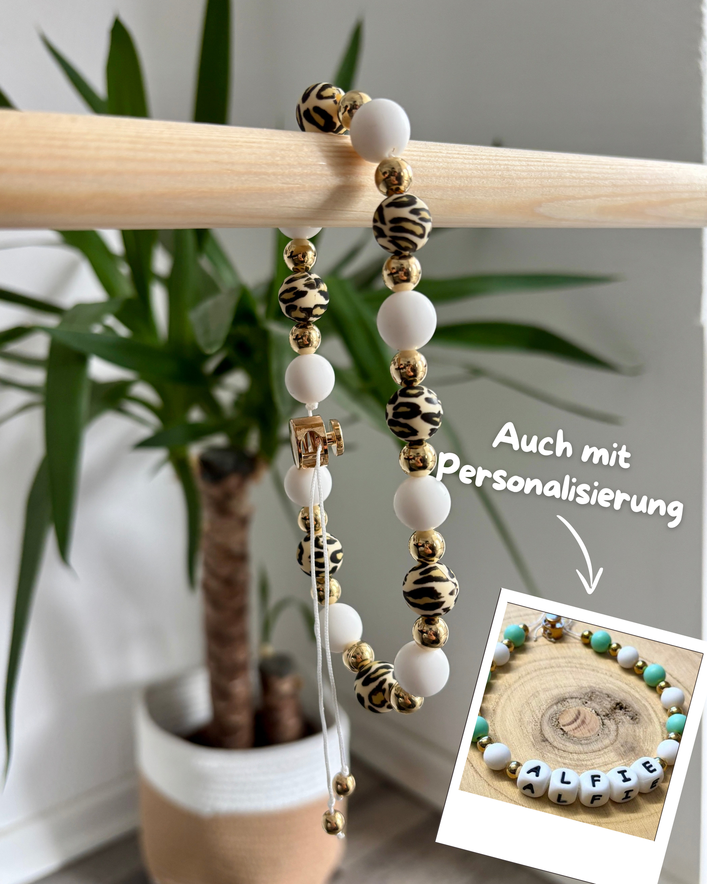 Hunde Halskette „White Leo Dream“