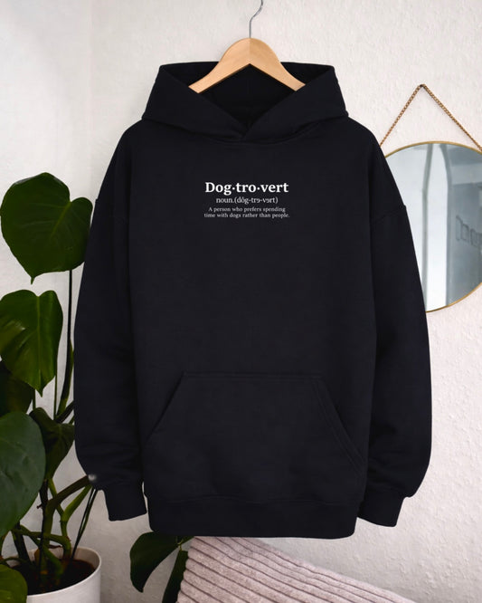 Hoodie „Dogtrovert“