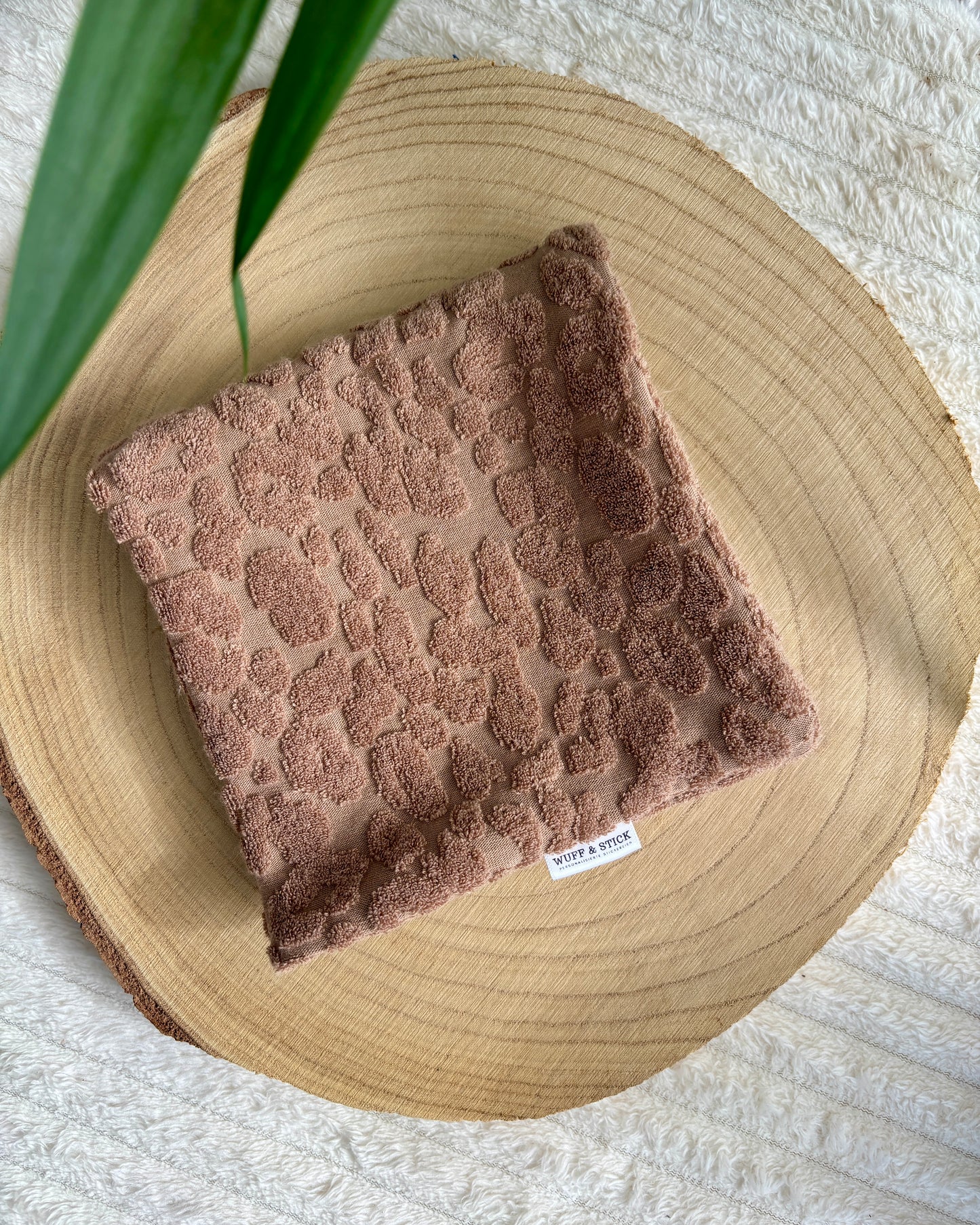 Pfötchentuch „Leo Brown“ Bambus Frottee