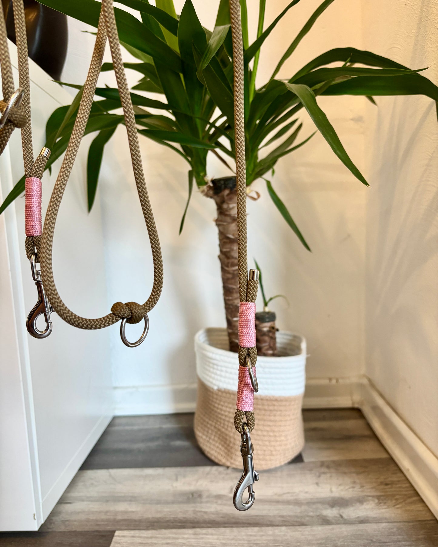 Crossbodyleine Coyote/Rosa