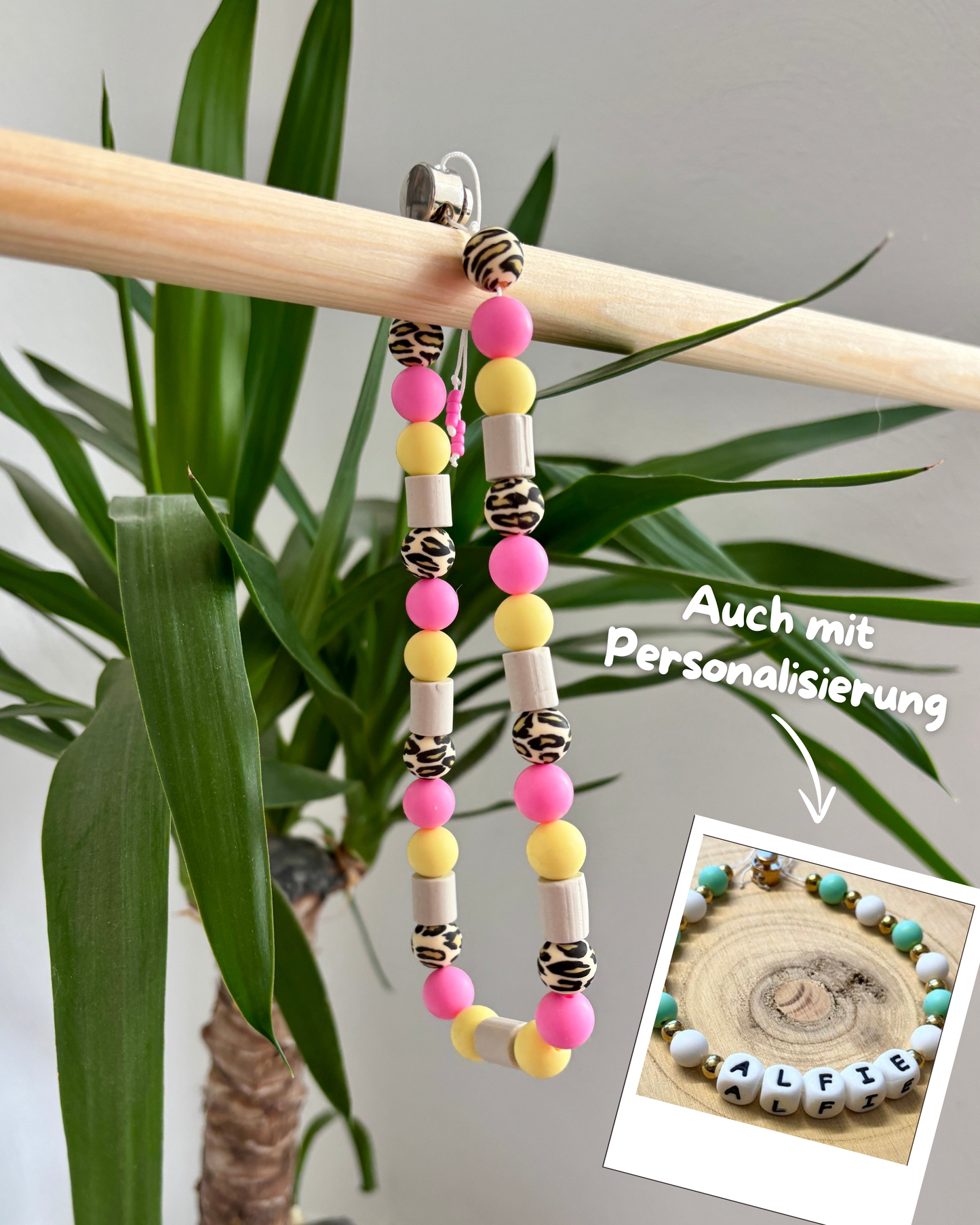 Hunde Halskette EM Keramik „Leo“