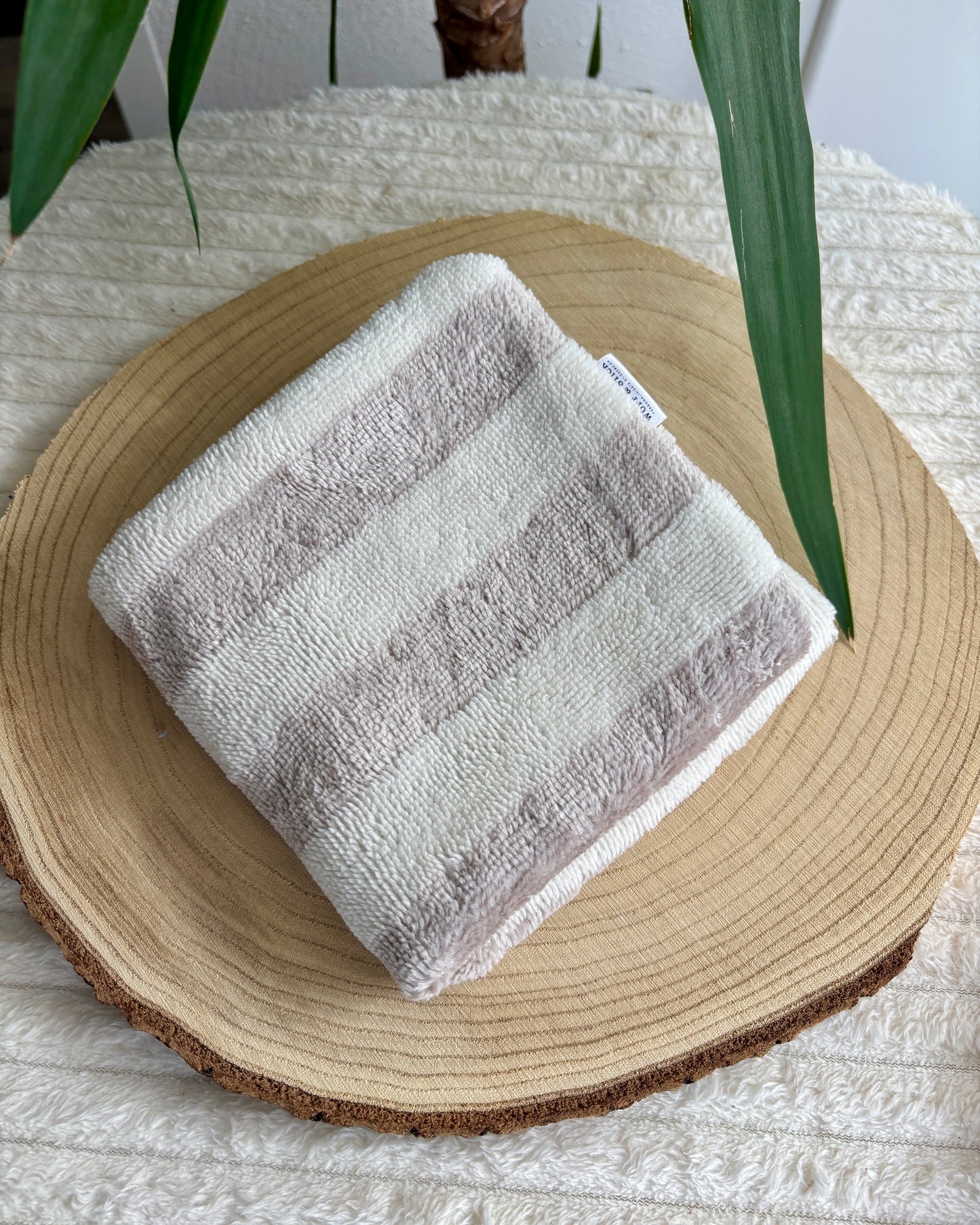 Pfötchentuch „Stripe“ Bambus Frottee