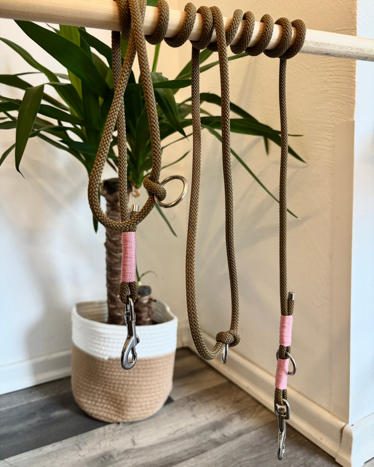 Crossbodyleine Coyote/Rosa