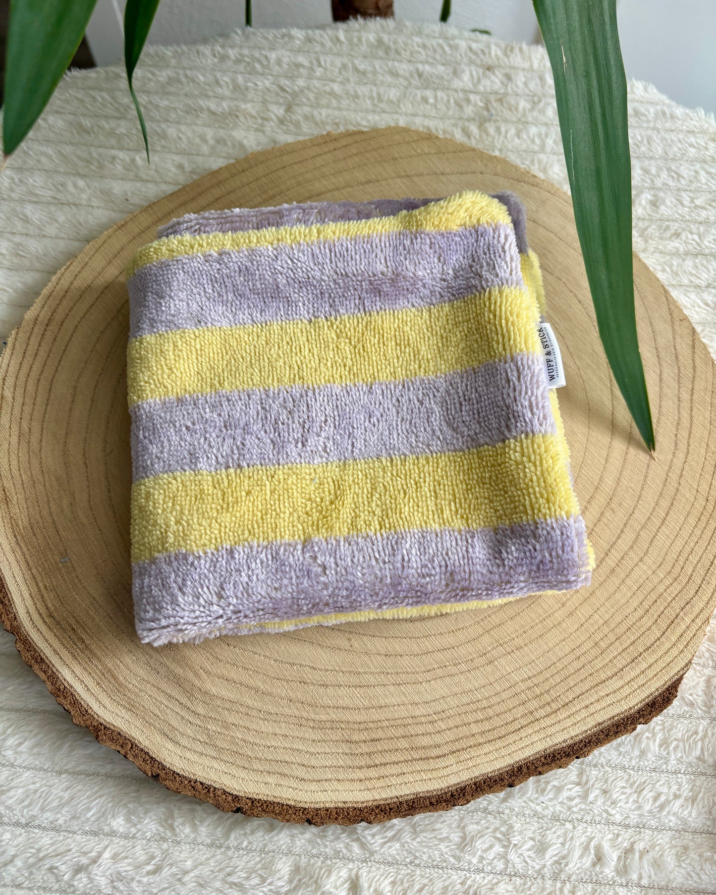 Pfötchentuch „Stripe“ Bambus Frottee