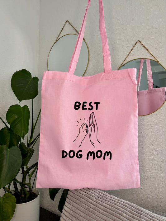 Einkaufstasche „Best Dog Mom“