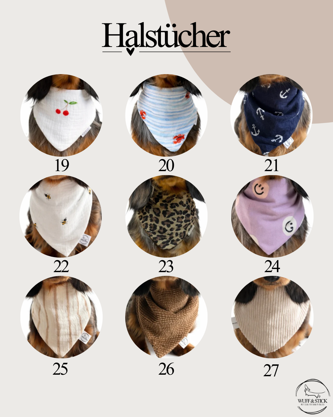 Halstuch 2er Set