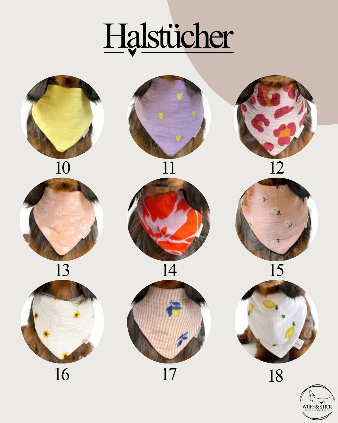 Halstuch 2er Set