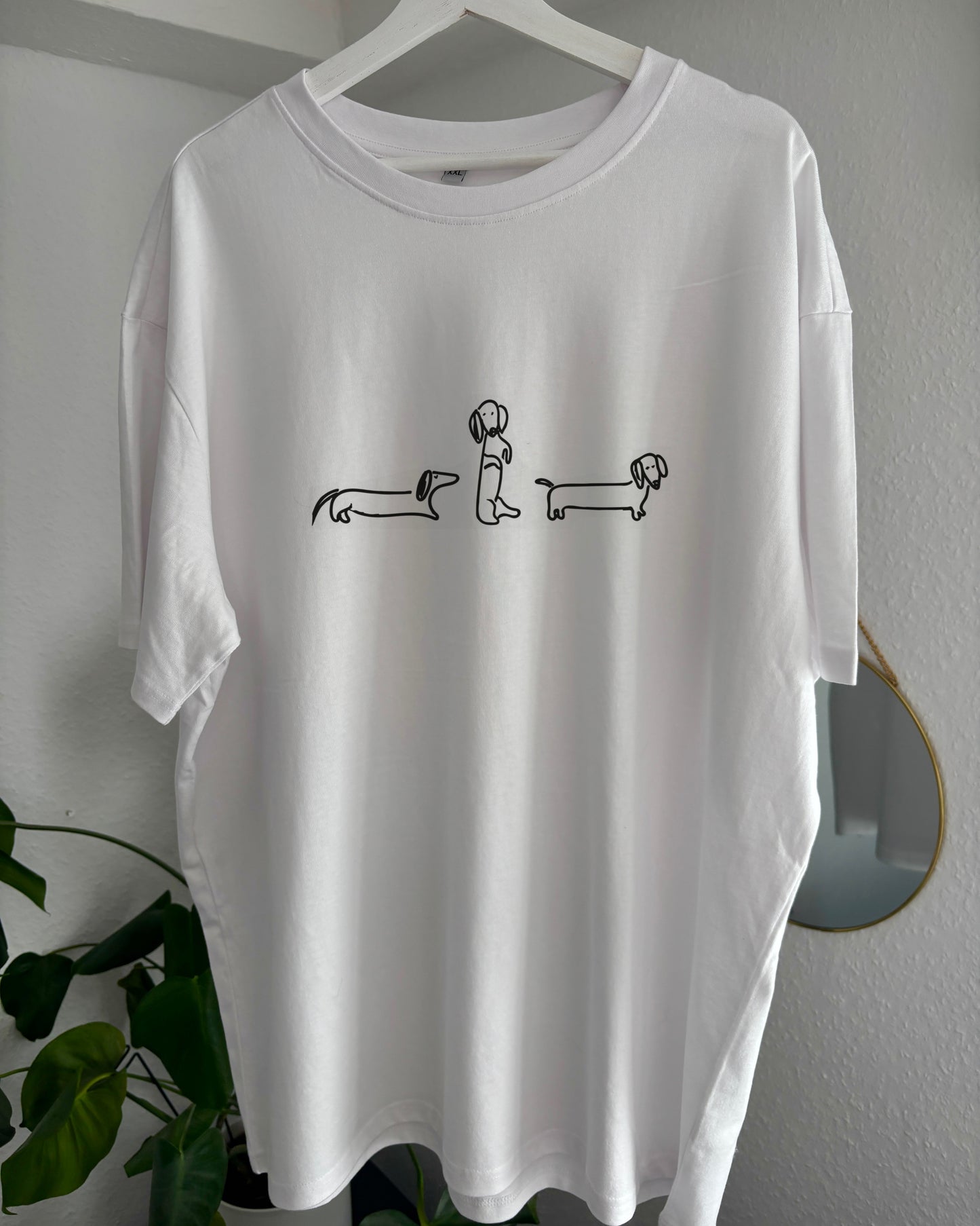 T-Shirt „Dackel Crew“