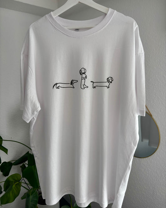 T-Shirt „Dackel Crew“