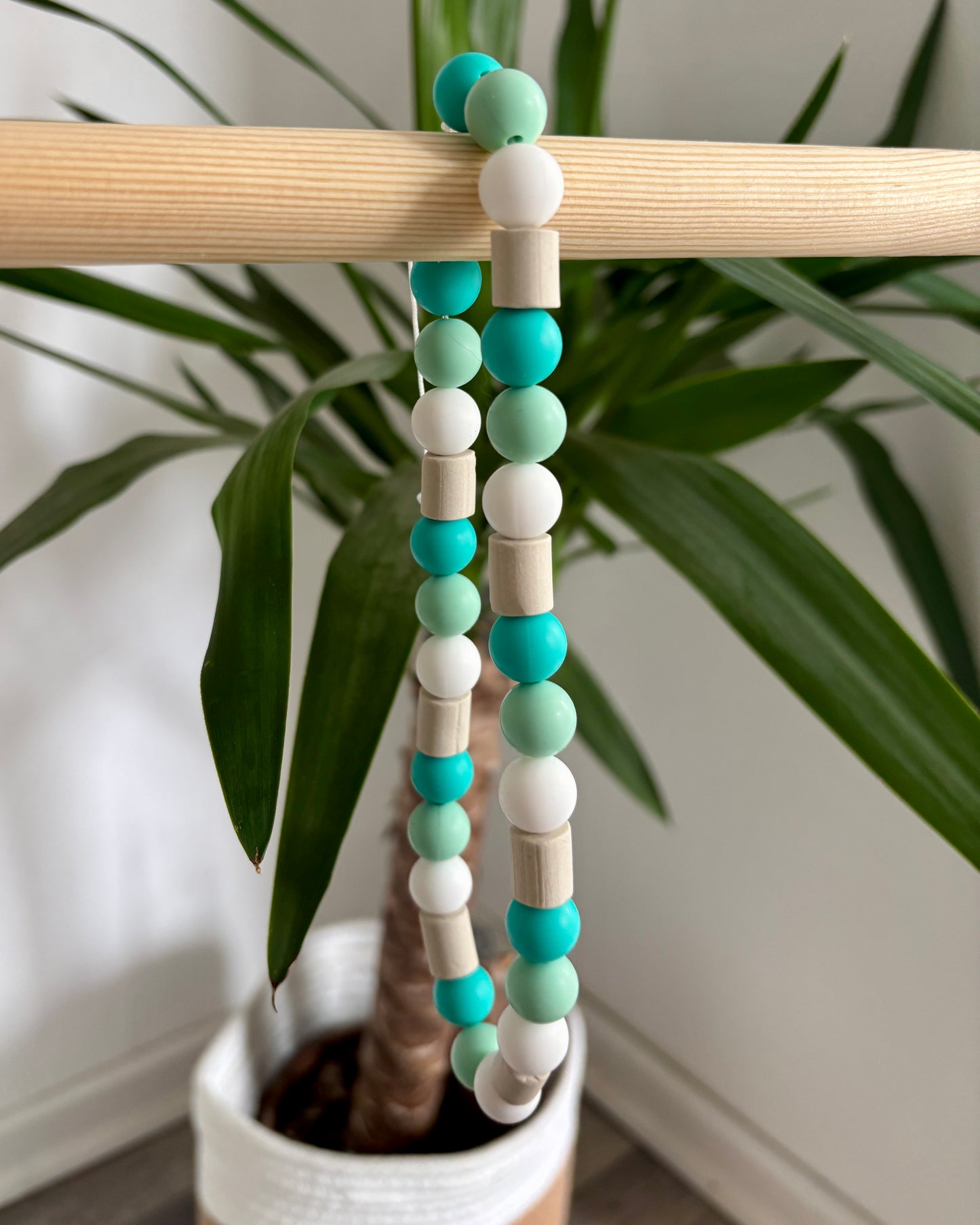 Hunde Halskette EM Keramik „Ocean“