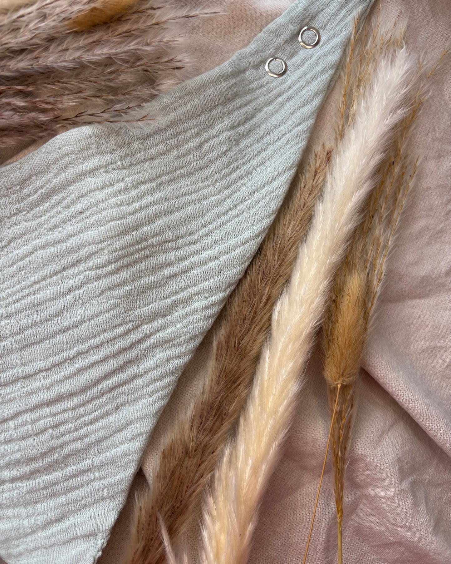 Halstuch Musselin „Minty“ personalisiert