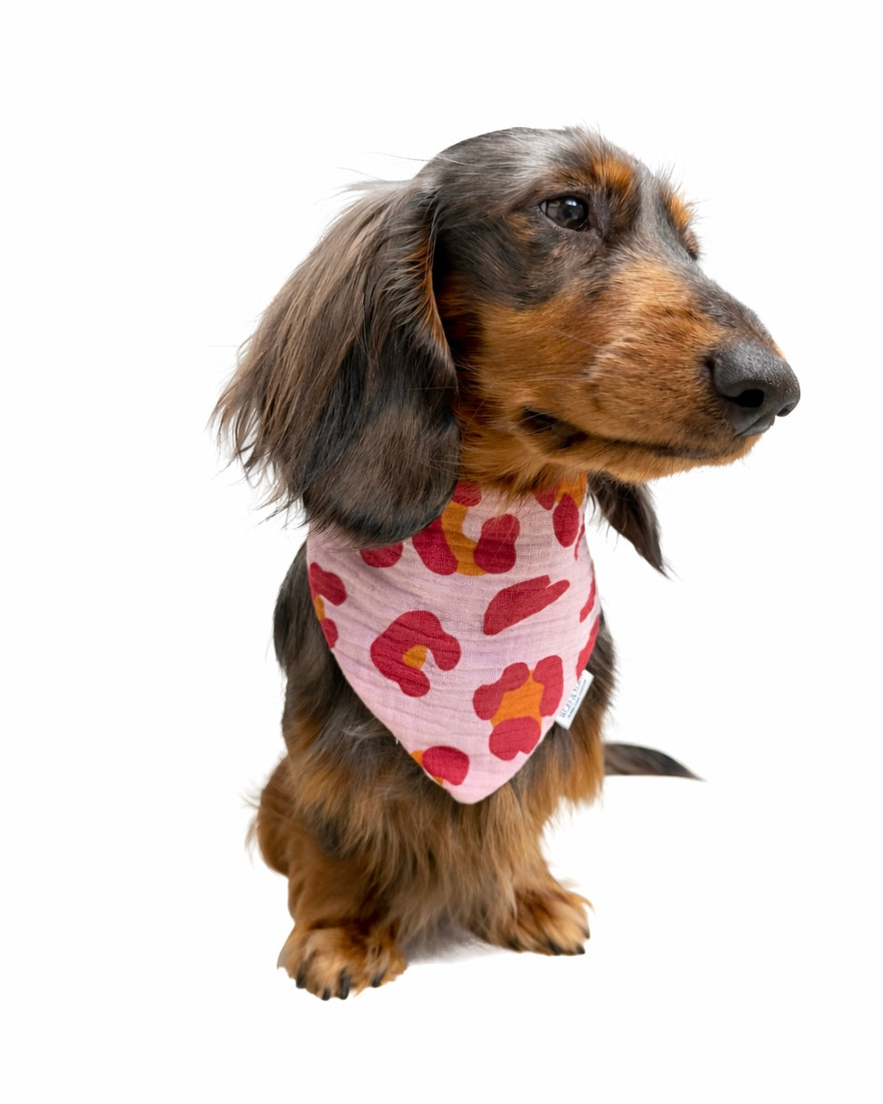 Halstuch Musselin „Leo Pink“