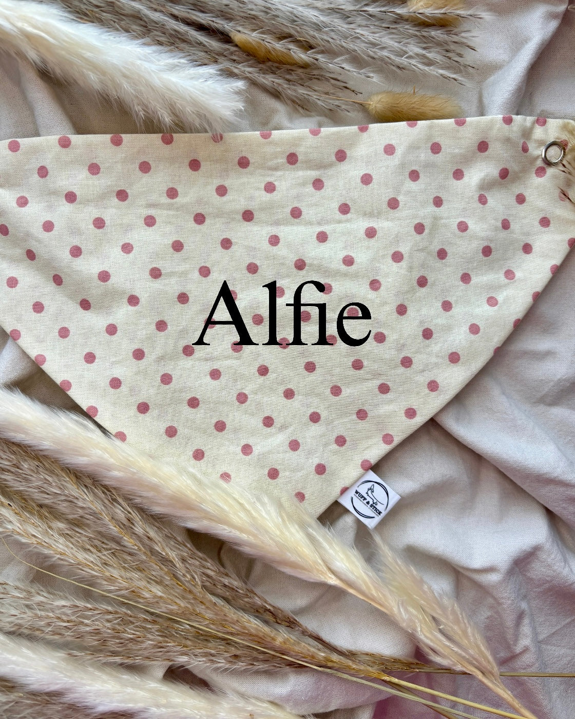 Halstuch „Pünktchen“ personalisiert