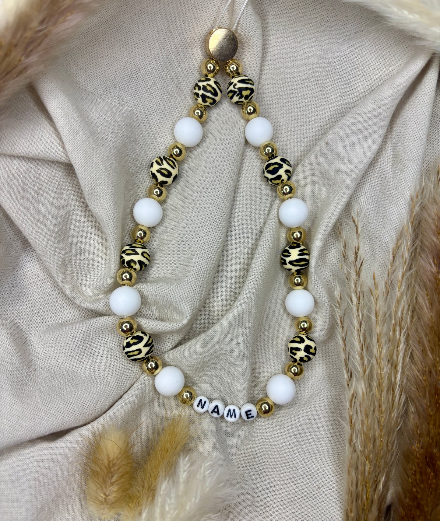 Hunde Halskette „White Leo Dream“