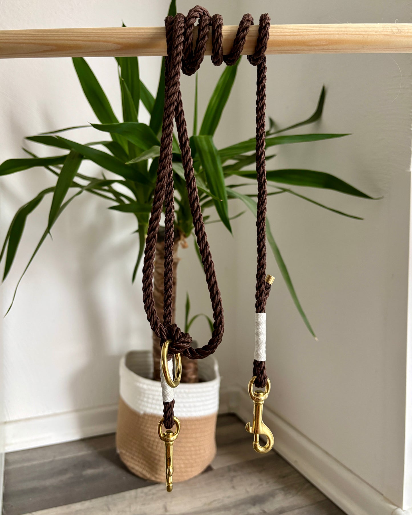 Standardleine TwistTau Braun