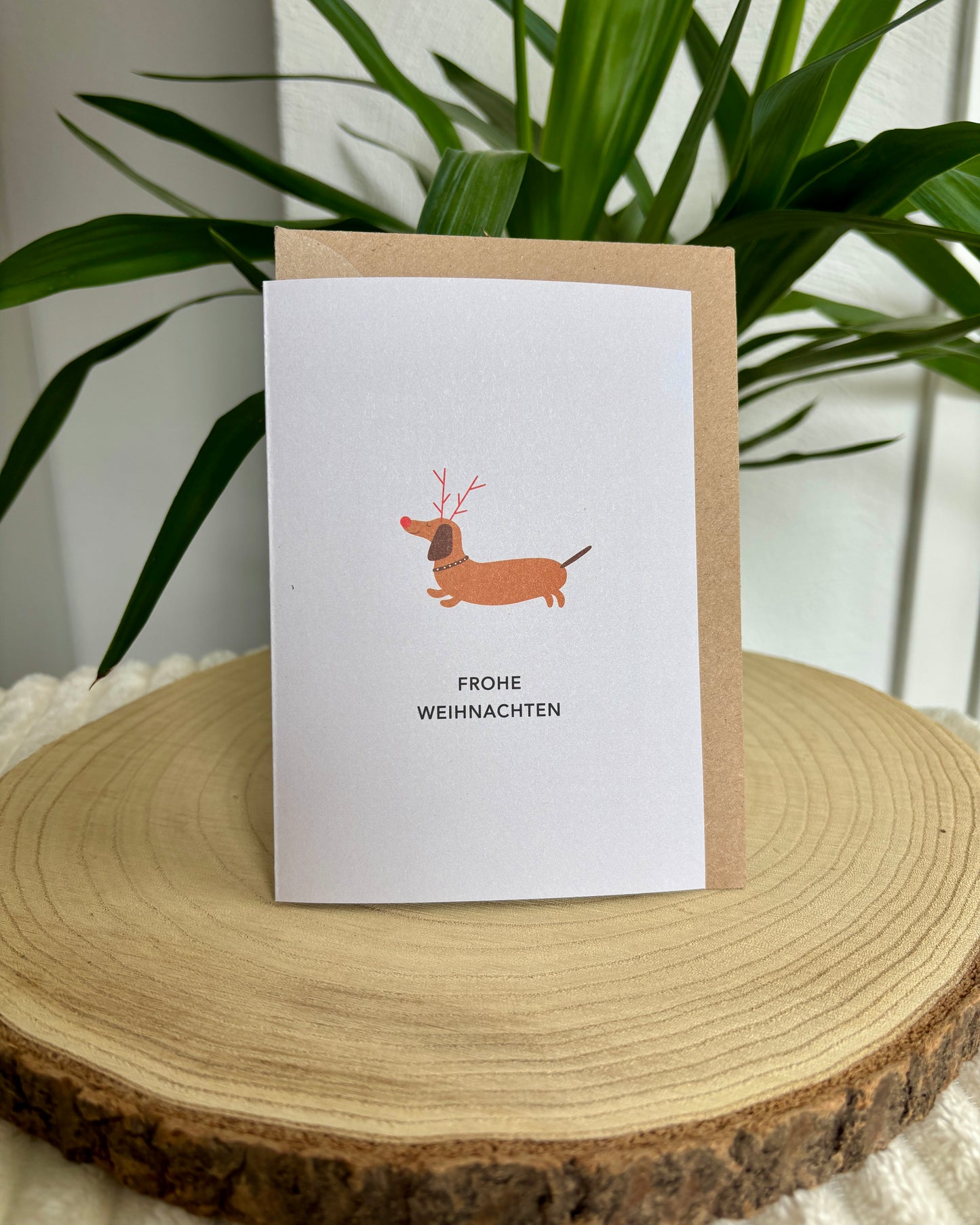 Klappkarte Dackel verschiedene Anlässe