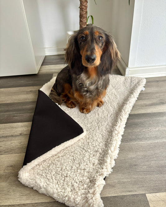 Outdoor Kuscheldecke „Plüschi“