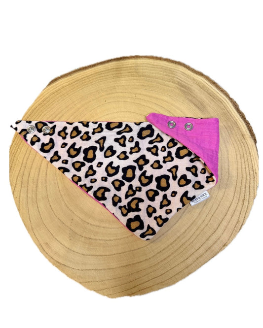 Wendehalstuch Musselin „Pink Leo Dream“