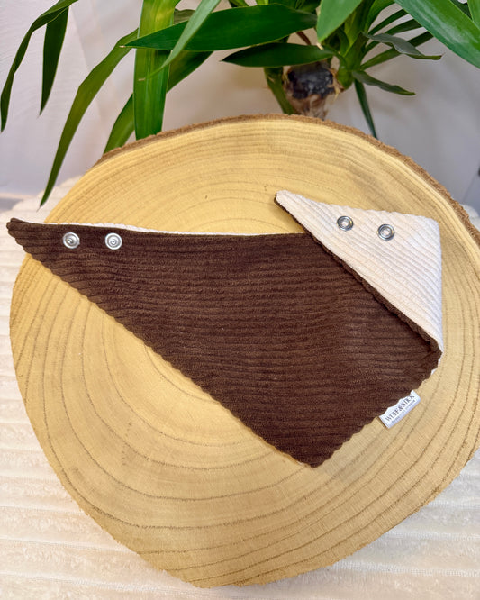 Wendehalstuch „Browny“