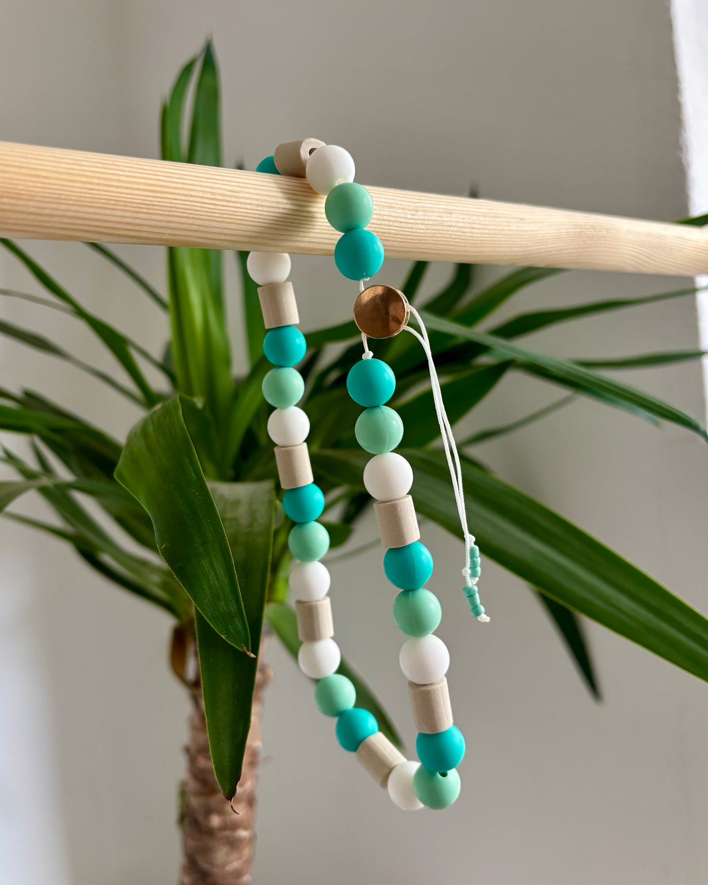 Hunde Halskette EM Keramik „Ocean“