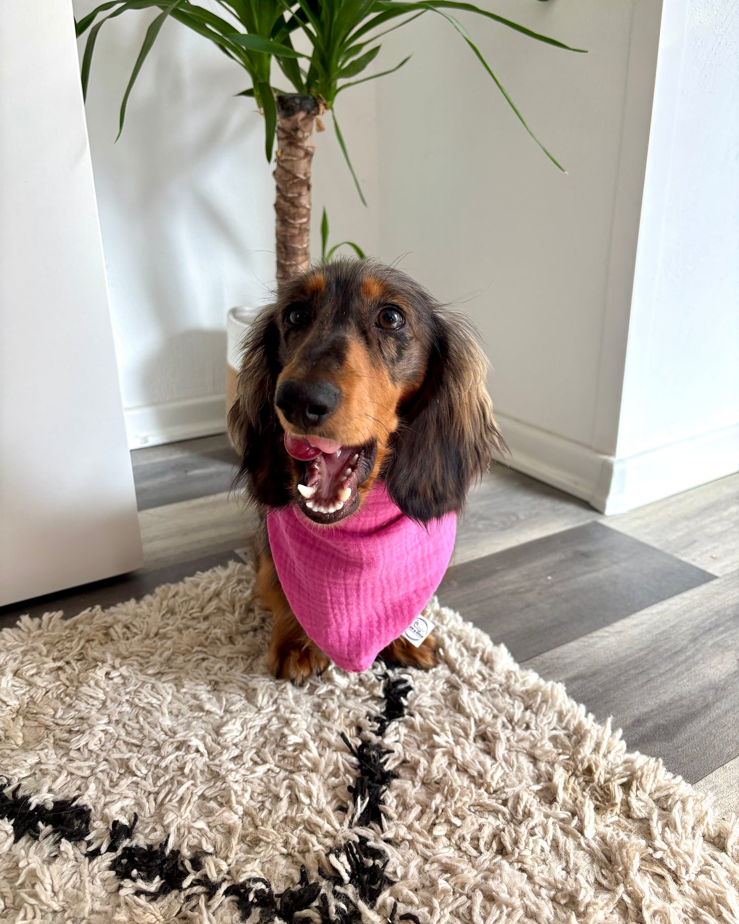 Halstuch Musselin „Pinky“ personalisiert