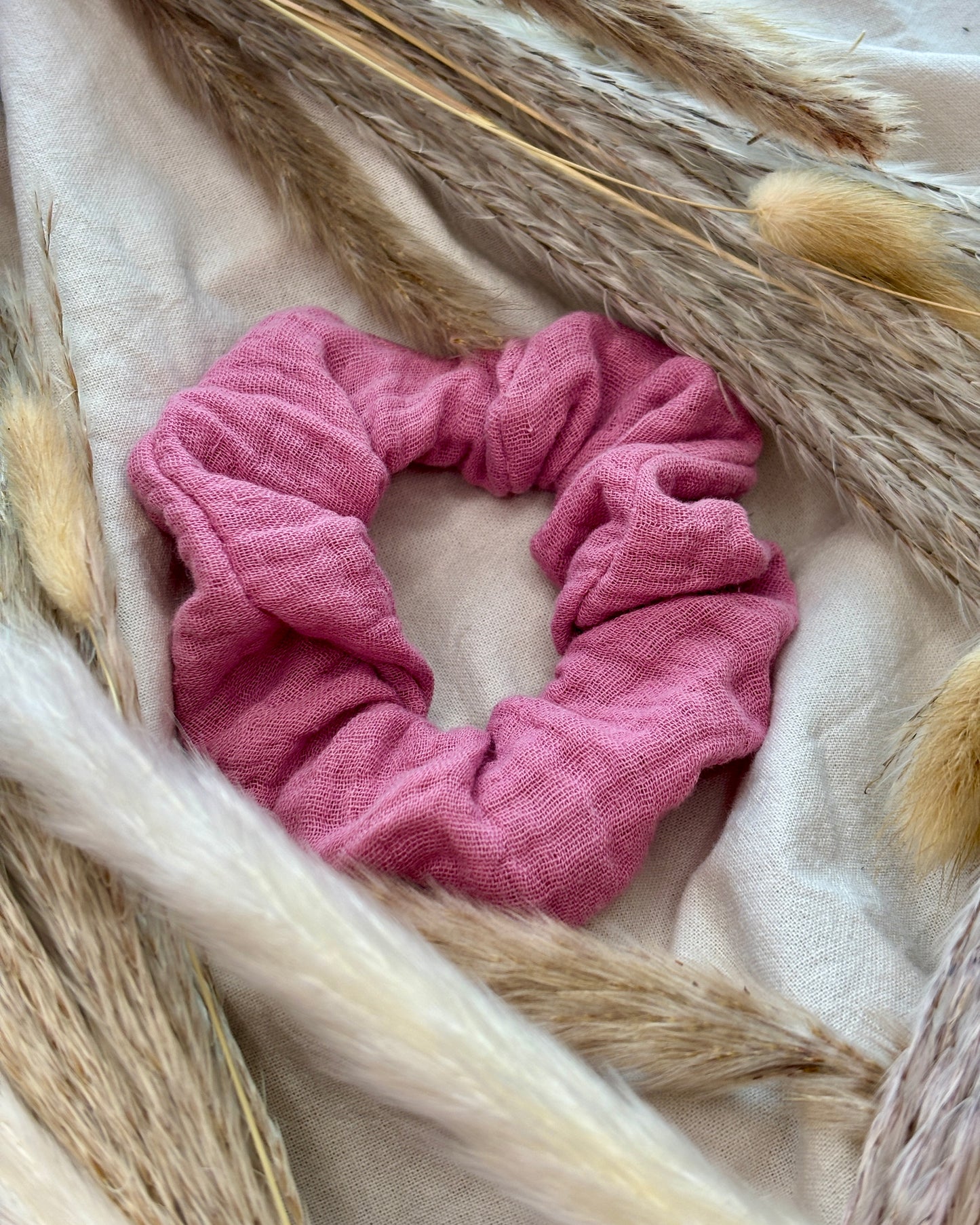 Scrunchie „Alt Rosa“