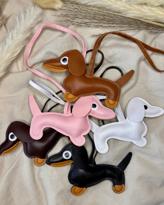 Dackel Taschenanhänger