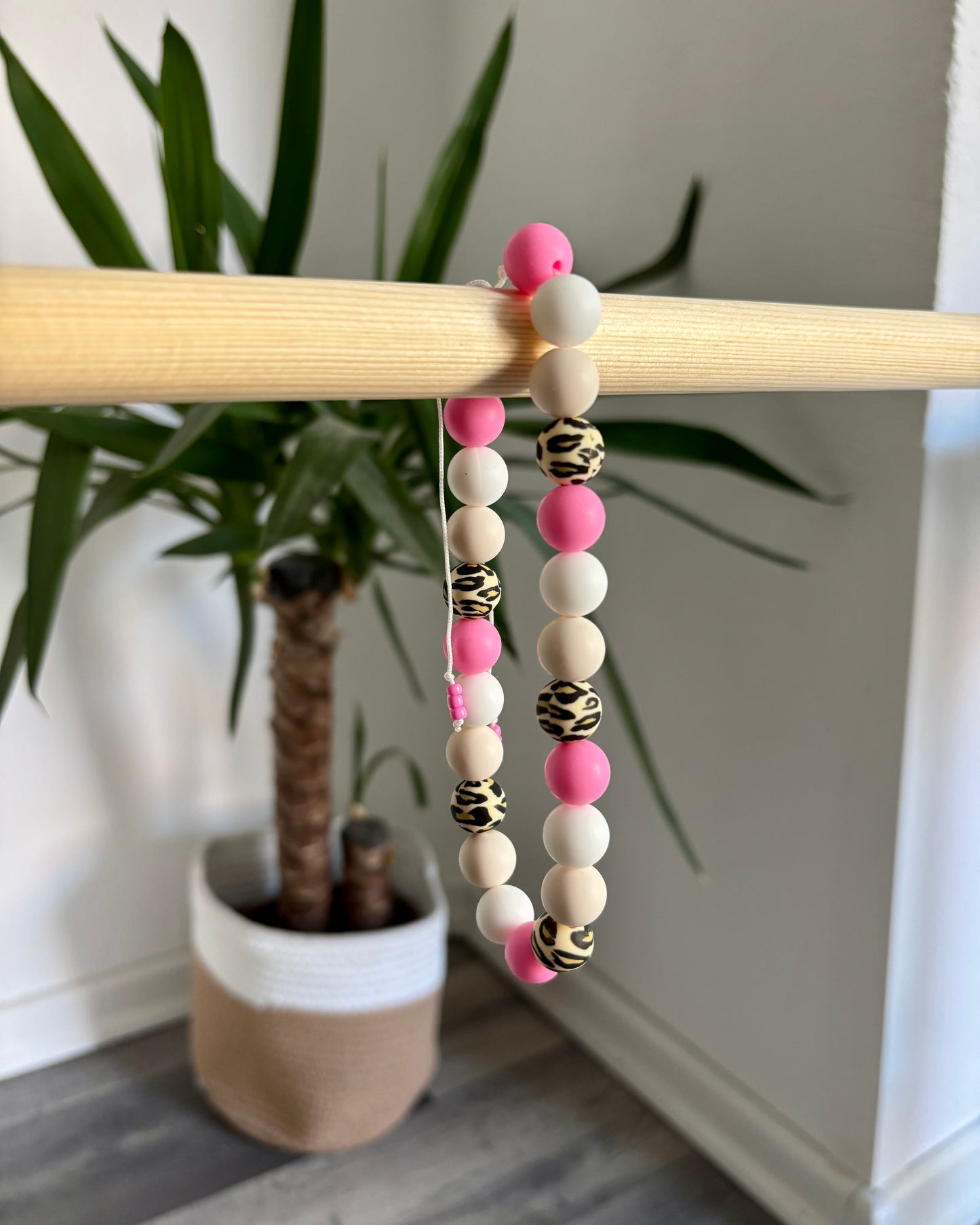 Hunde Halskette „Pink Leo Dream“