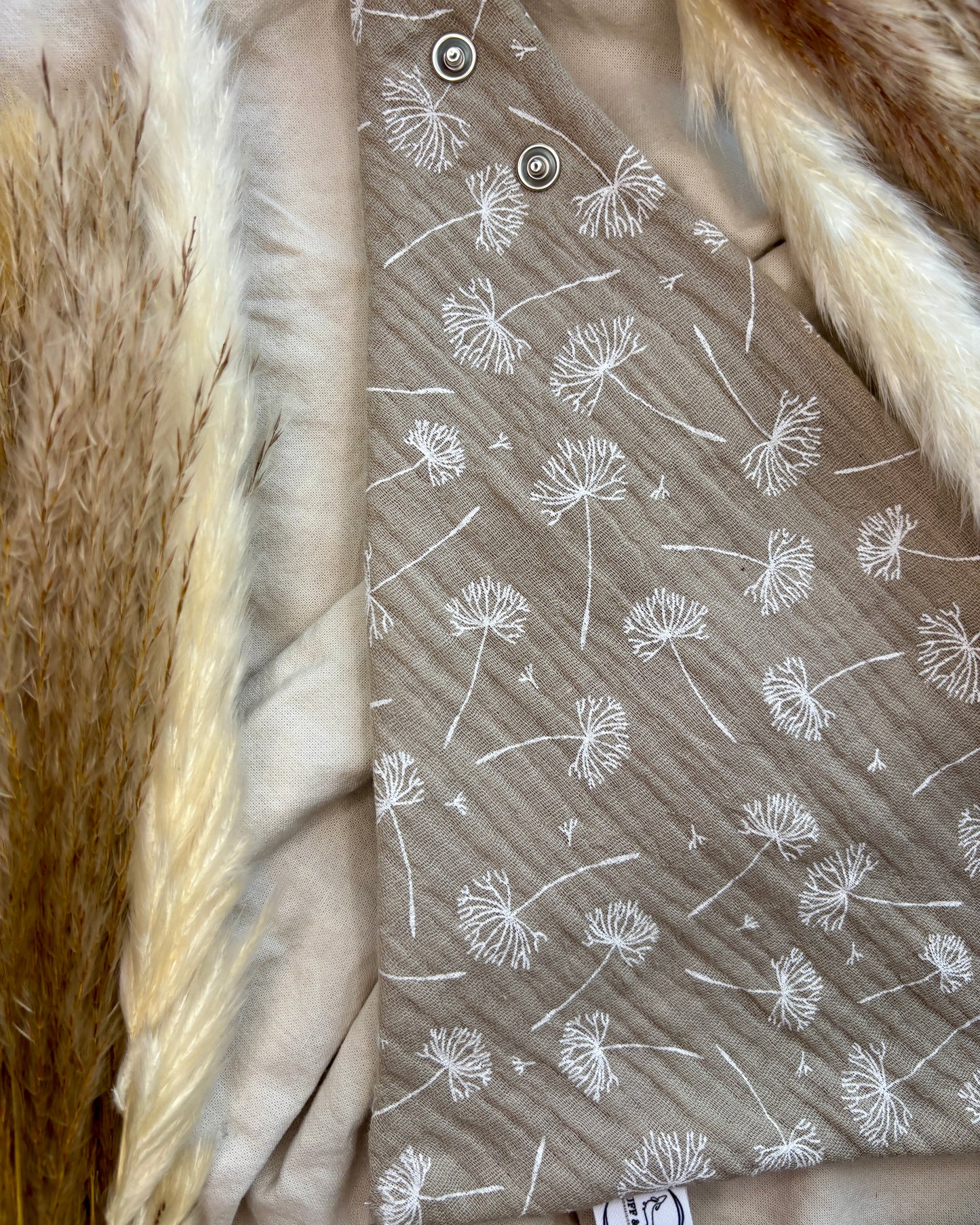 Halstuch Musselin „Pusteblume“ personalisiert