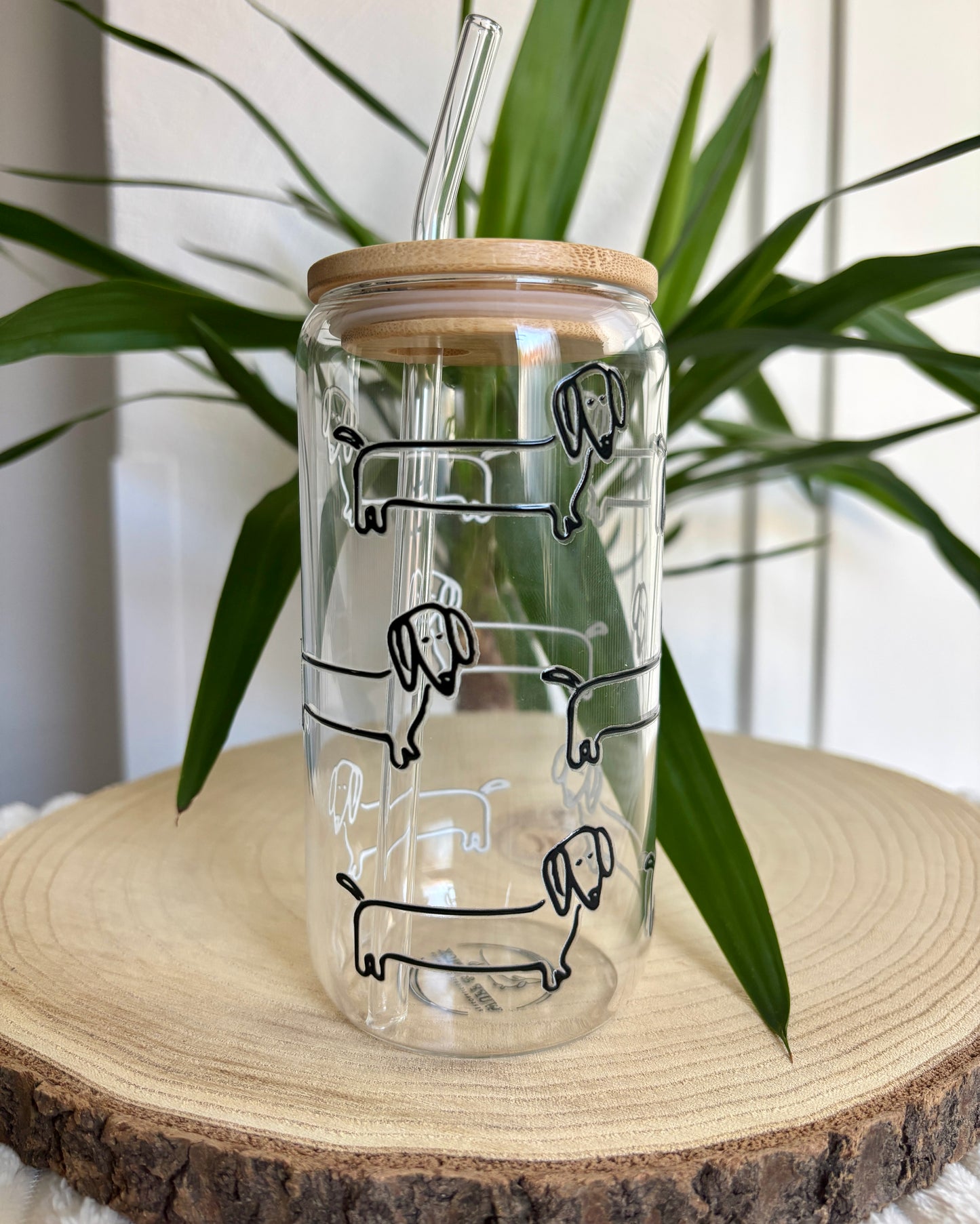 Trinkglas „Dackel“