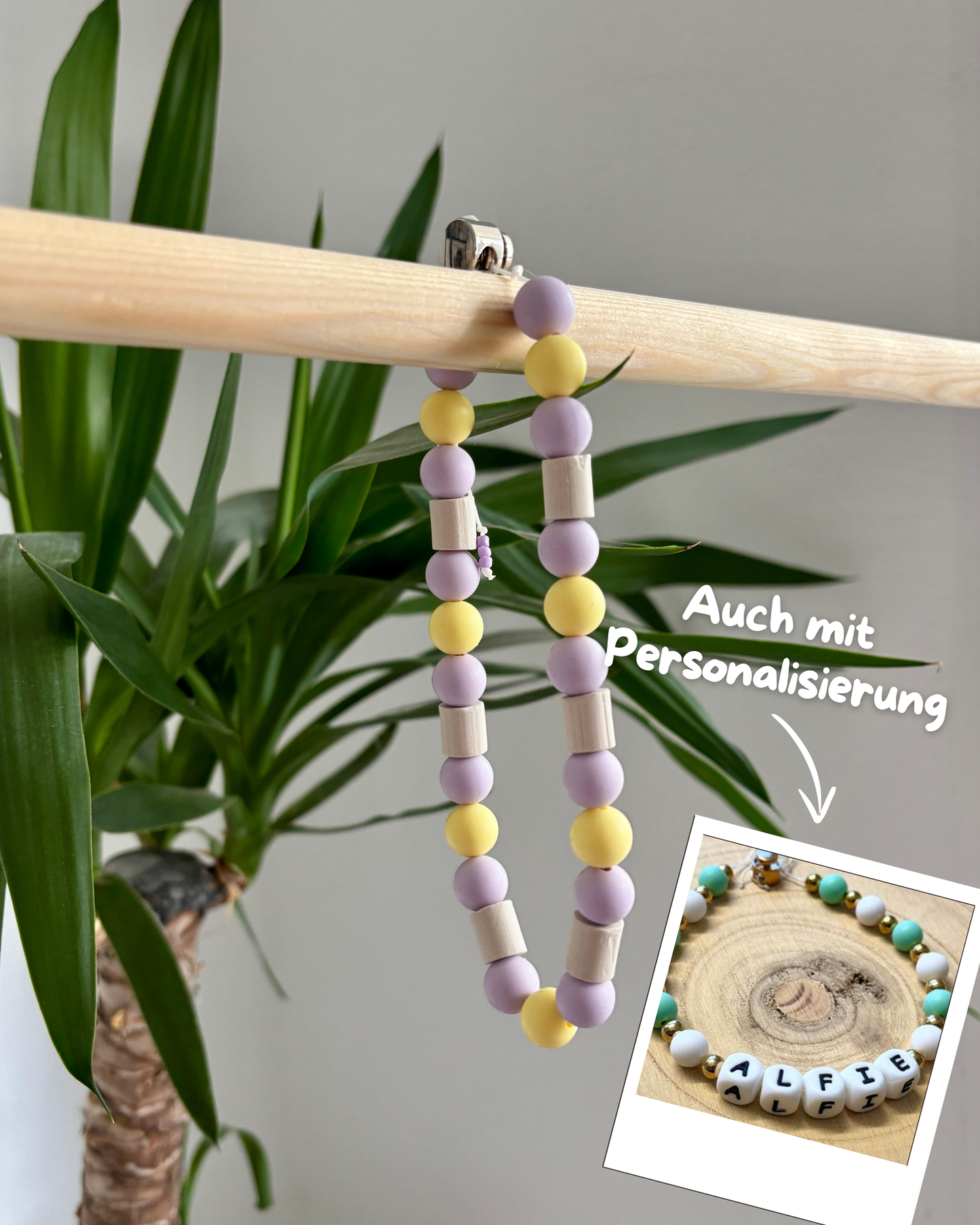 Hunde Halskette EM Keramik „Midnight Dream“