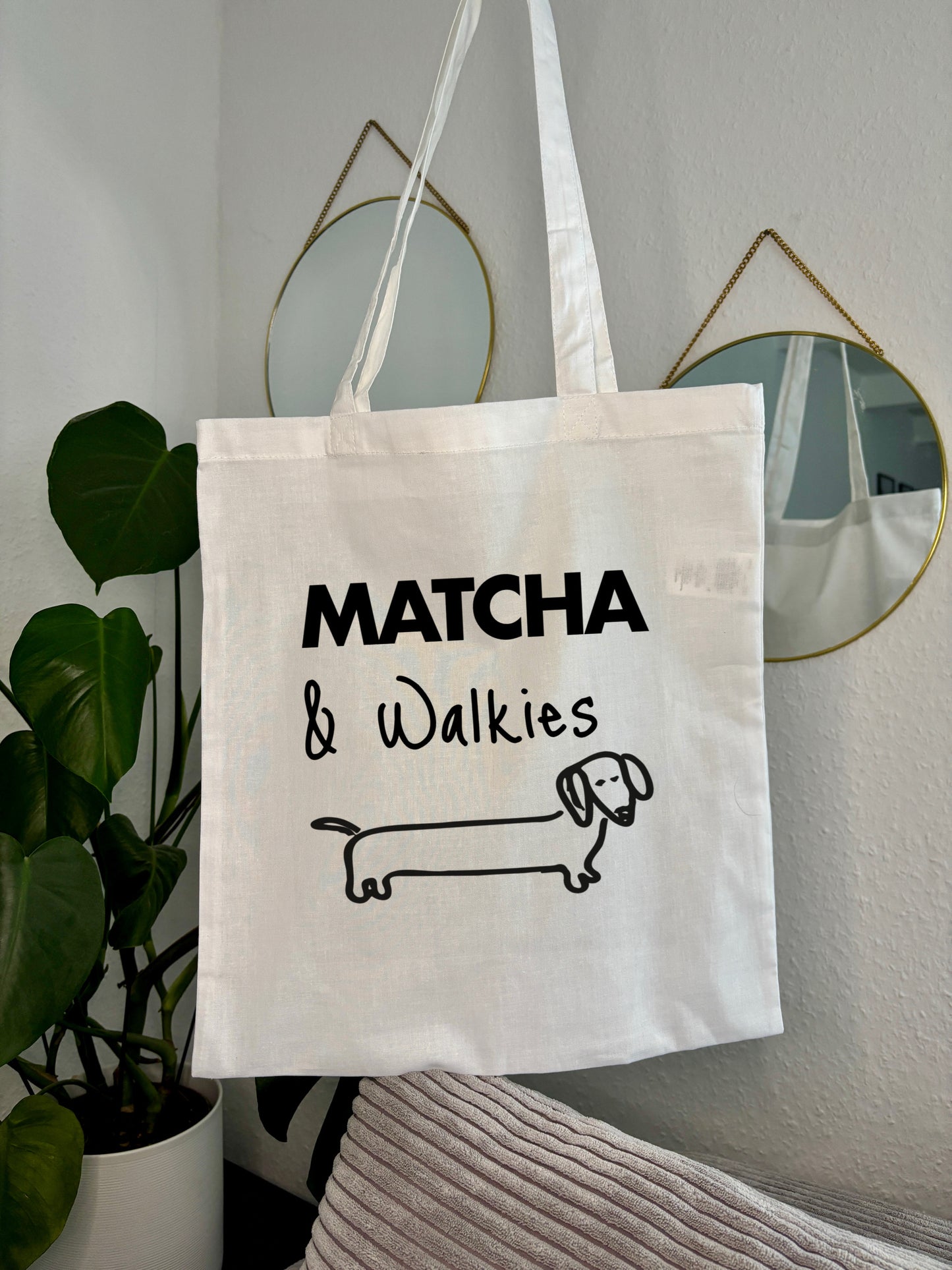 Einkaufstasche „Matcha & Walkies“