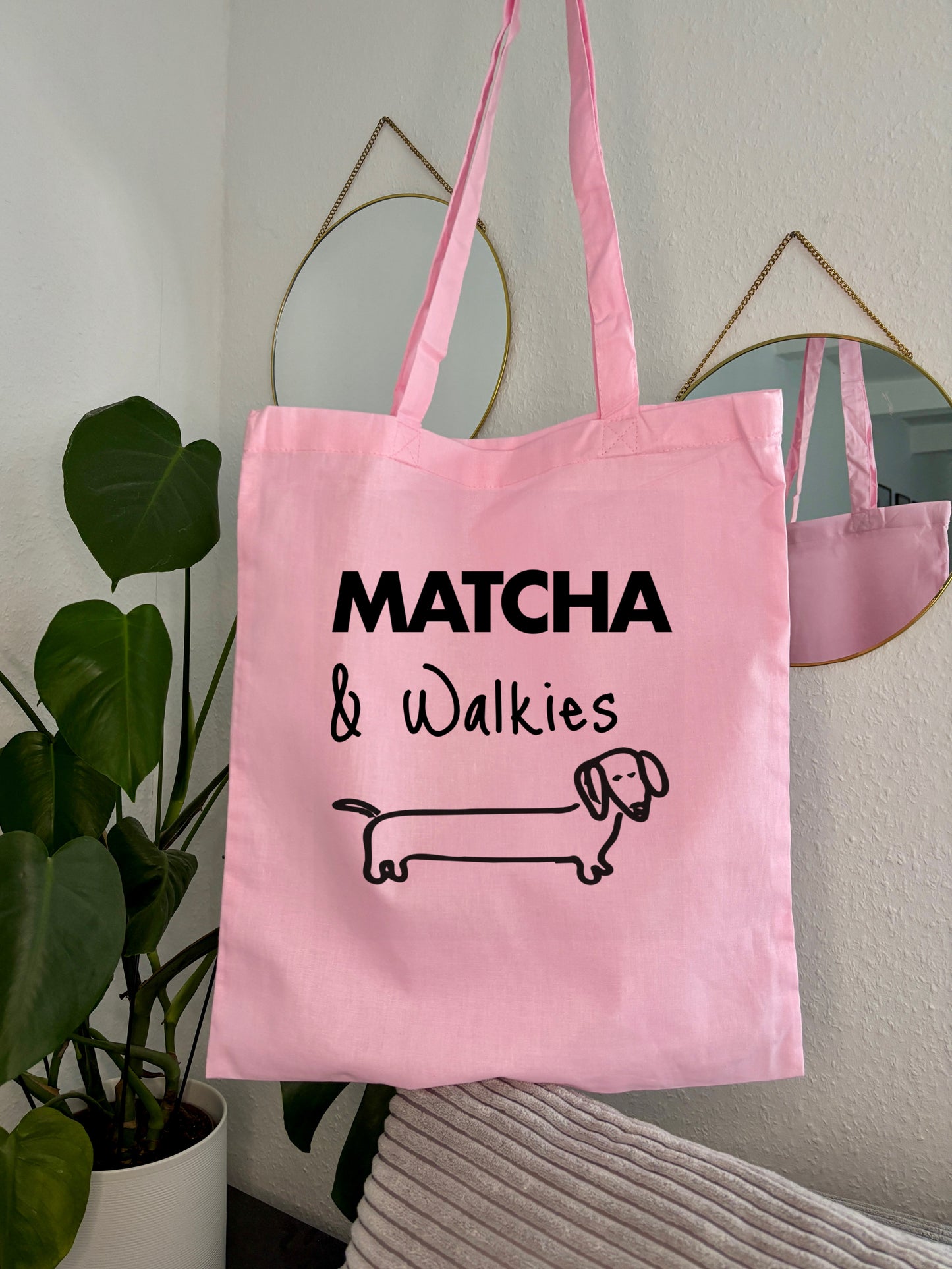 Einkaufstasche „Matcha & Walkies“