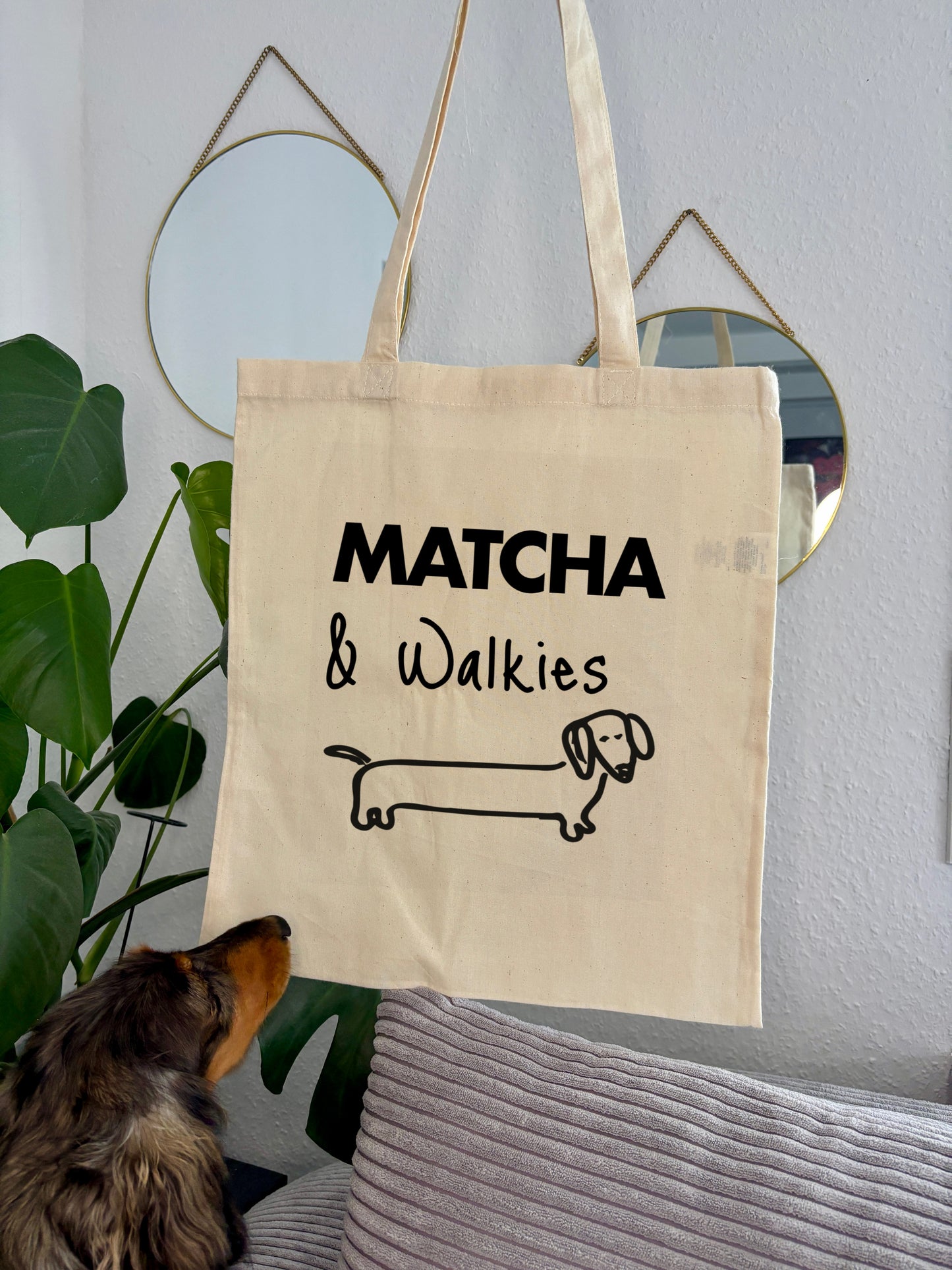 Einkaufstasche „Matcha & Walkies“