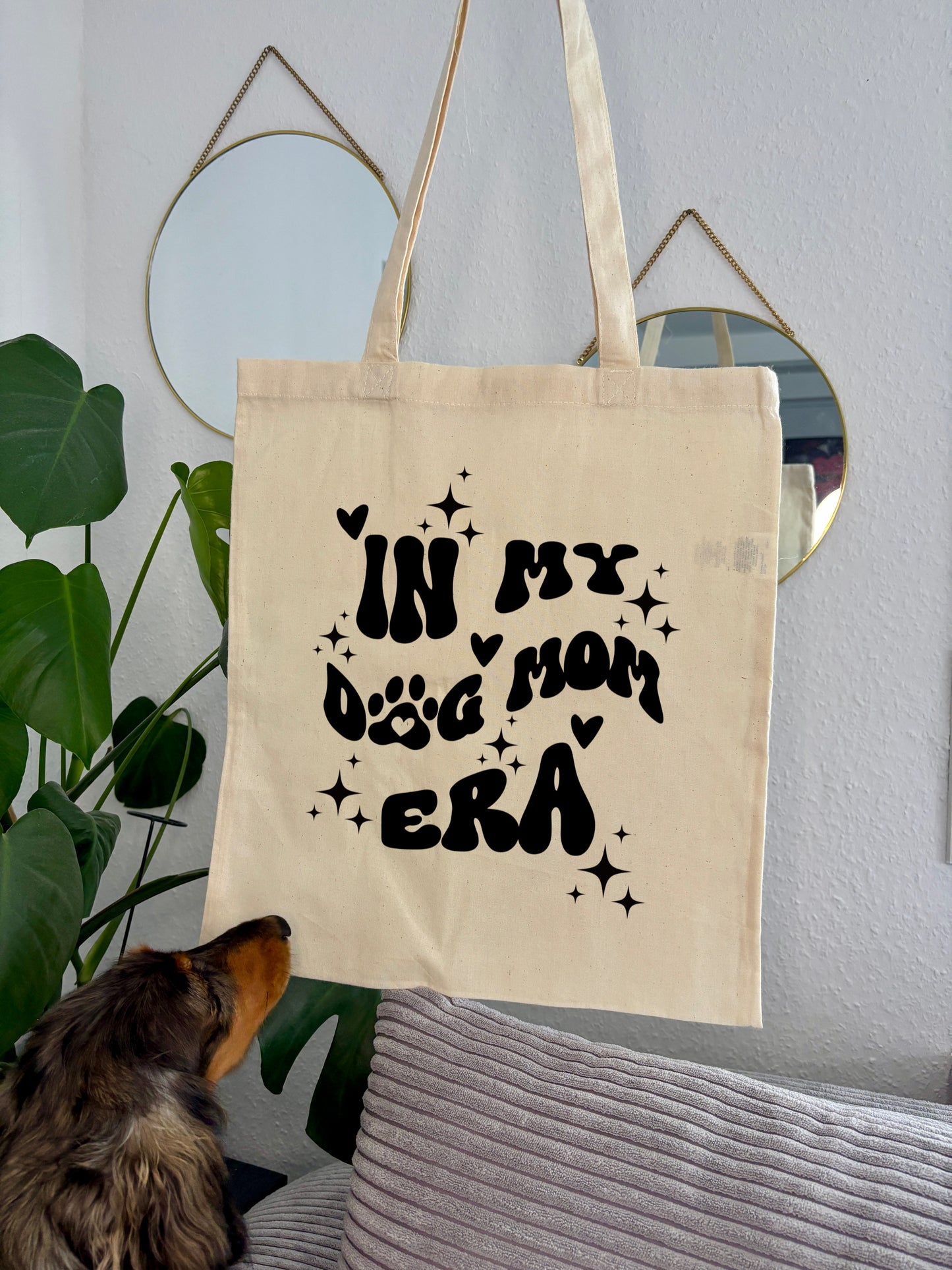 Einkaufstasche „In My Dog Mom Era“