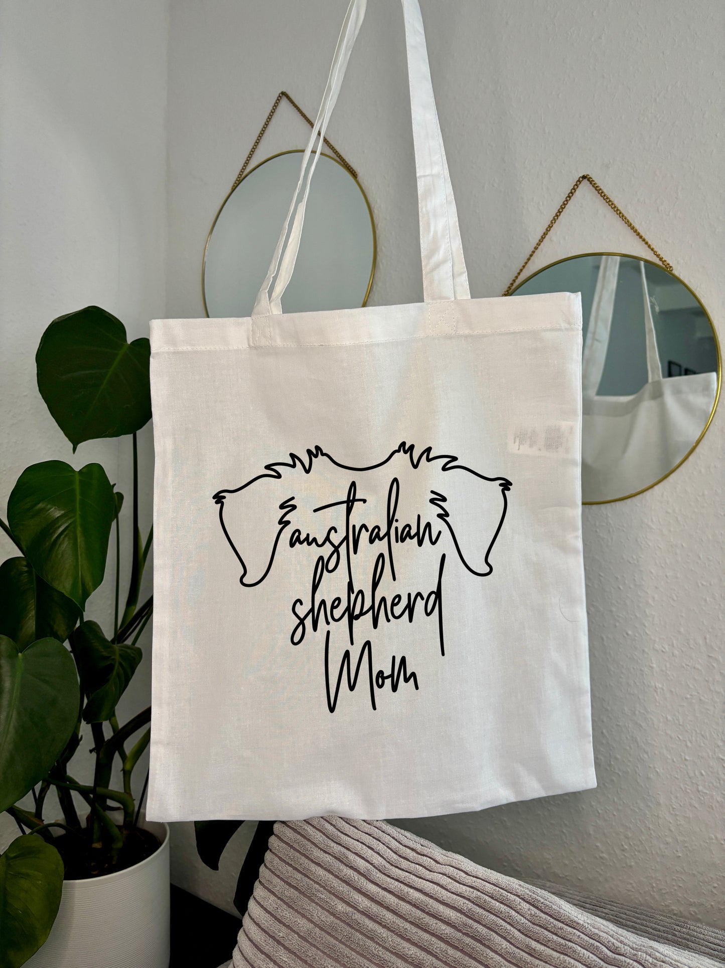 Einkaufstasche verschiedene Hunderassen