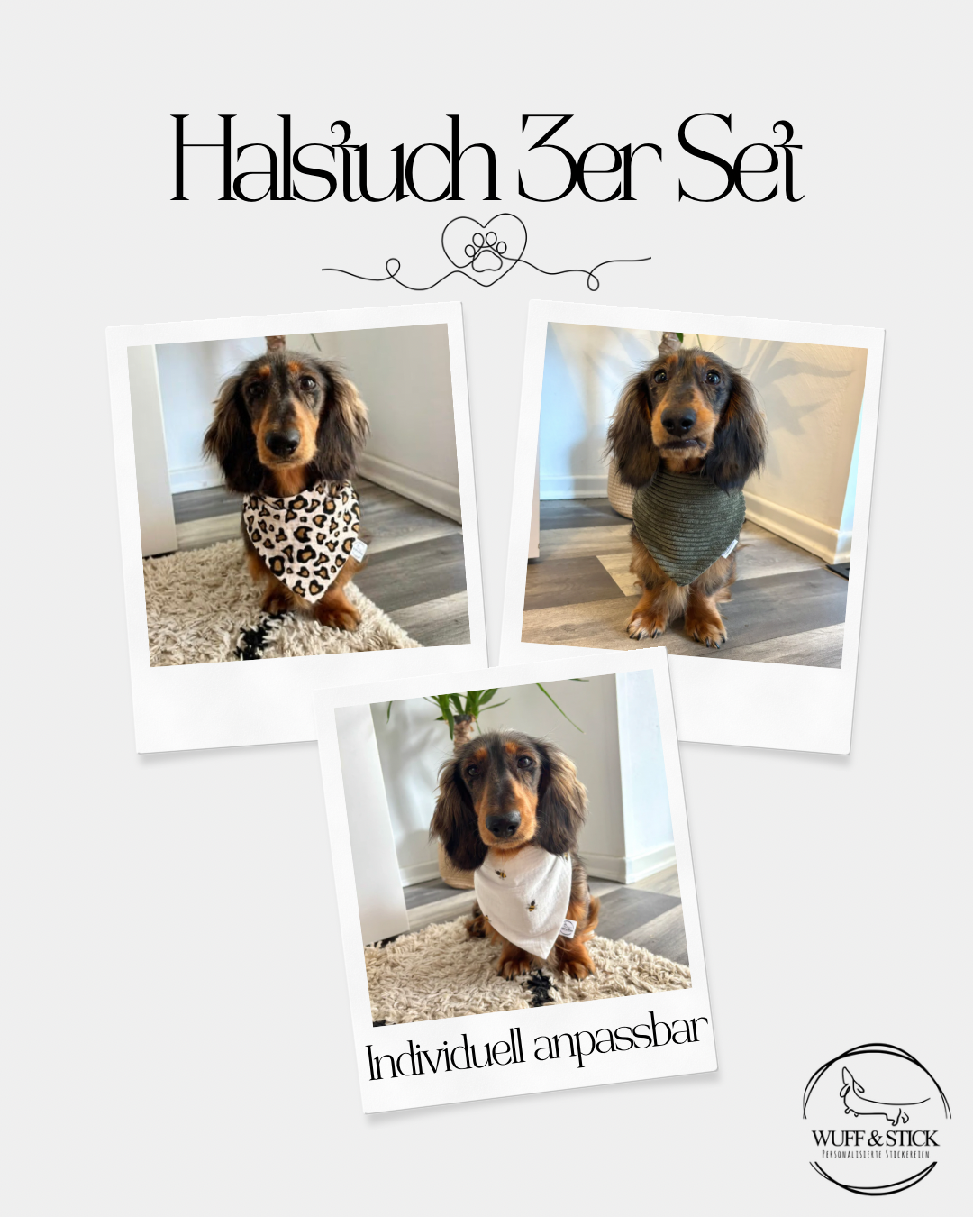 Halstuch 3er Set