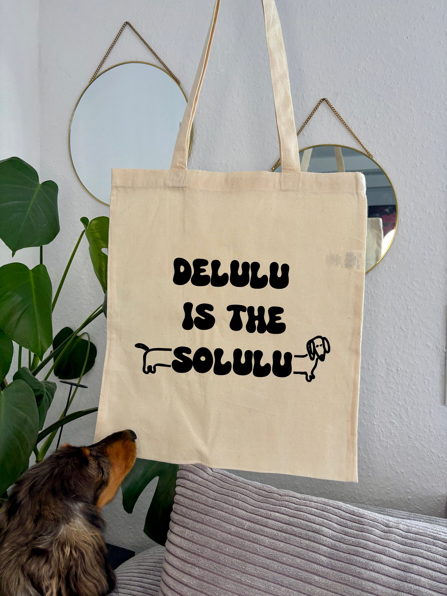 Einkaufstasche „Delulu“