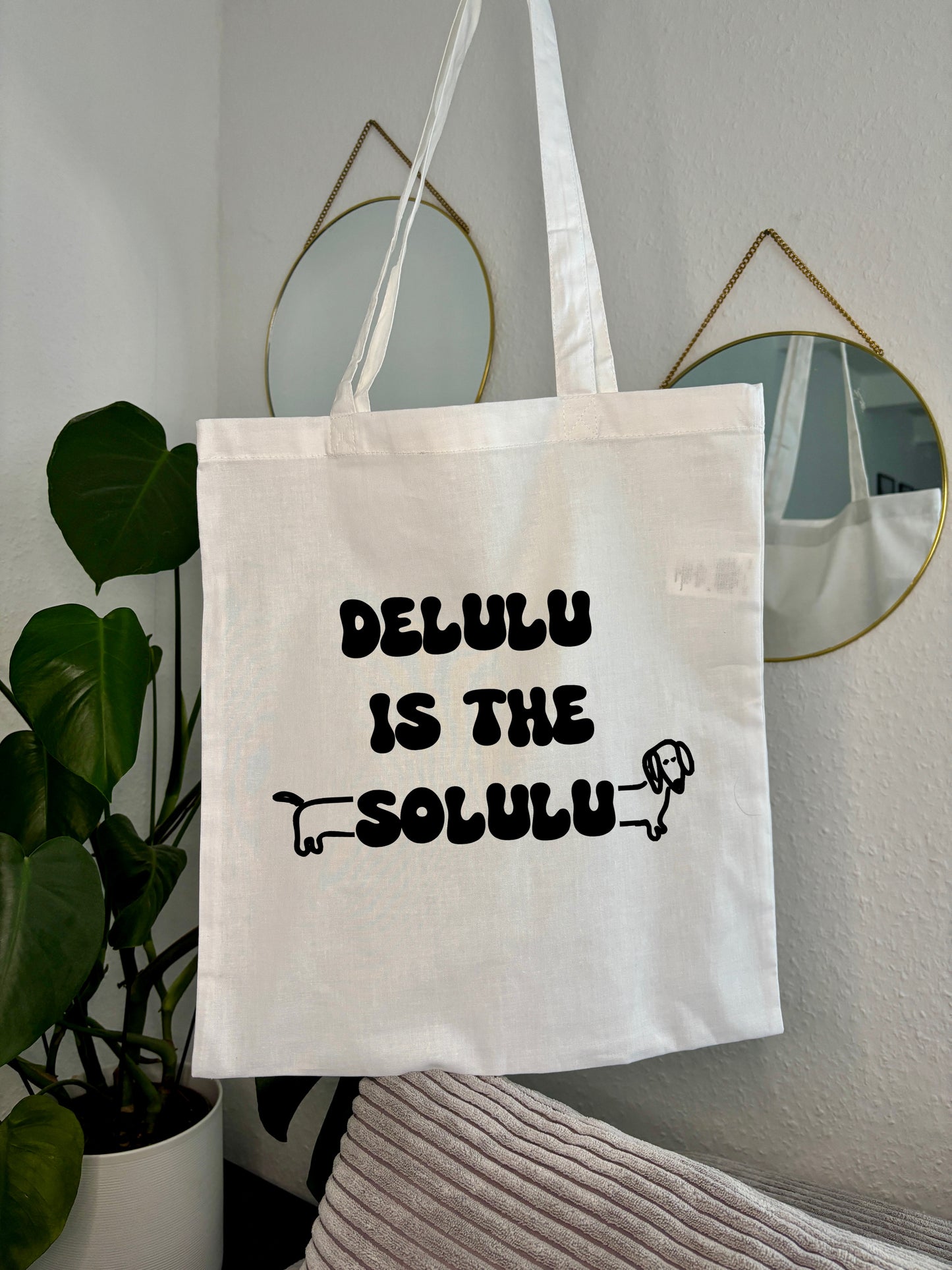 Einkaufstasche „Delulu“