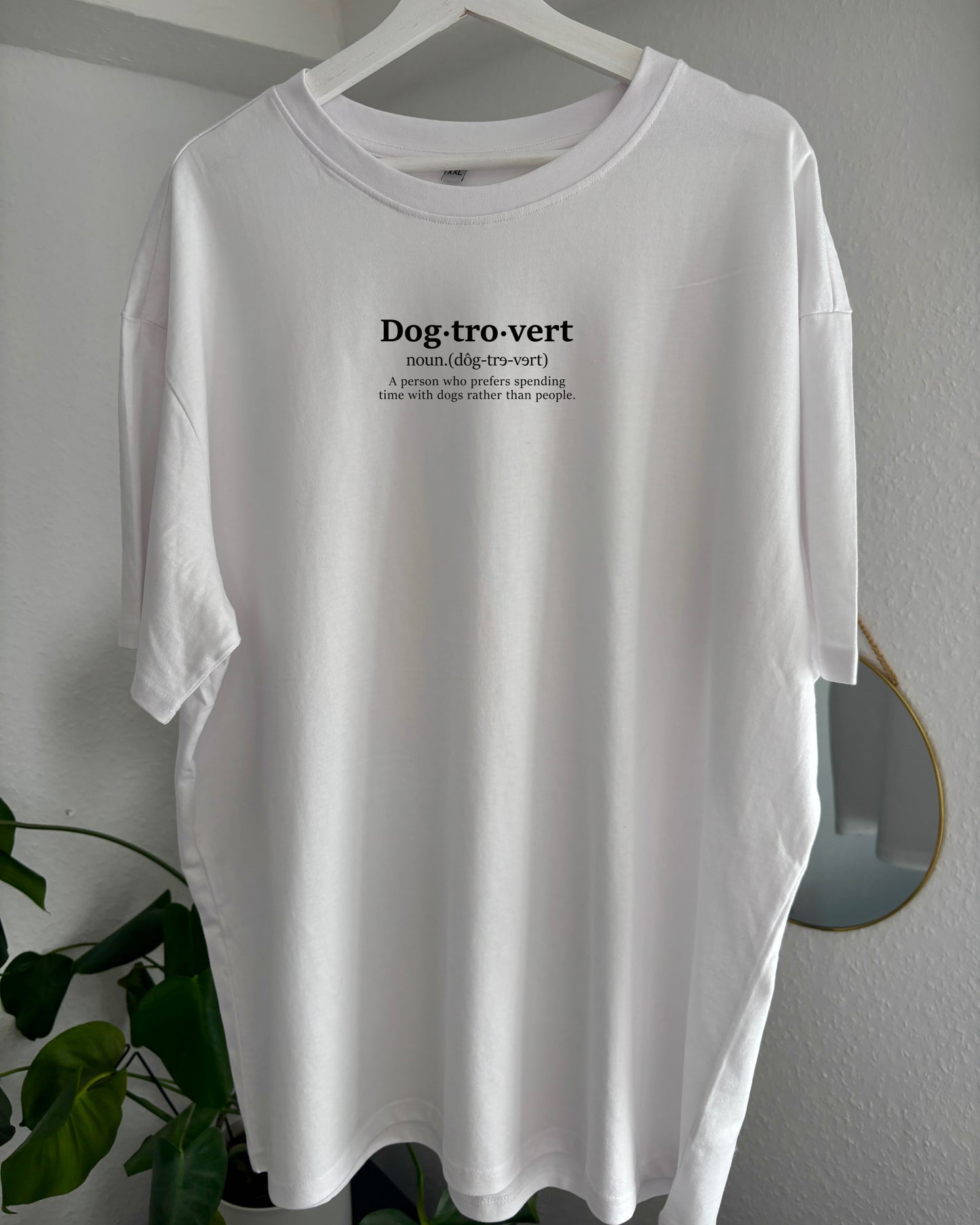 T-Shirt „Dogtrovert“